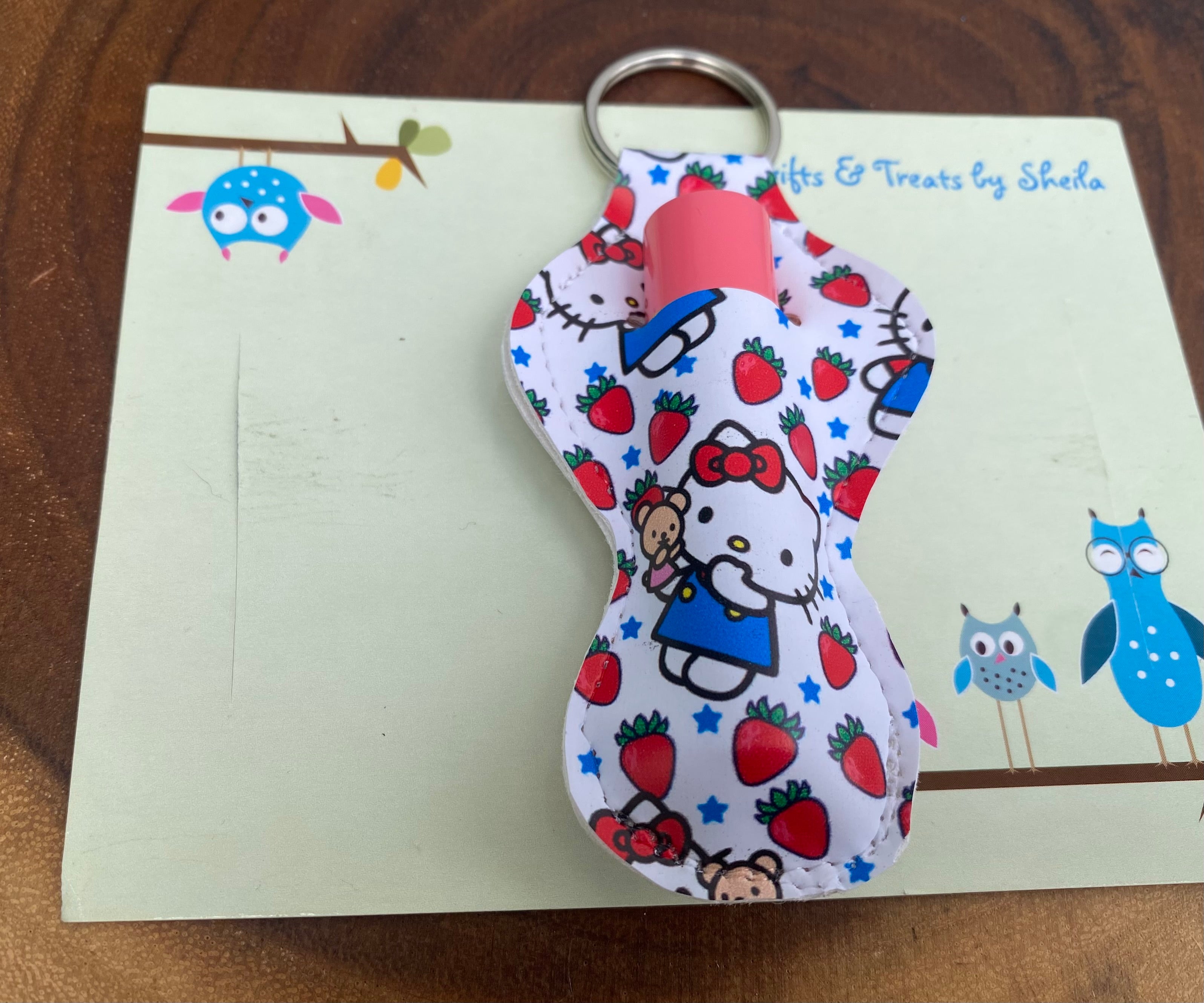 Animated Kitty Lip Balm Holder
