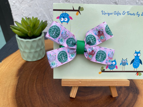 Coffee Shop Hairbow
