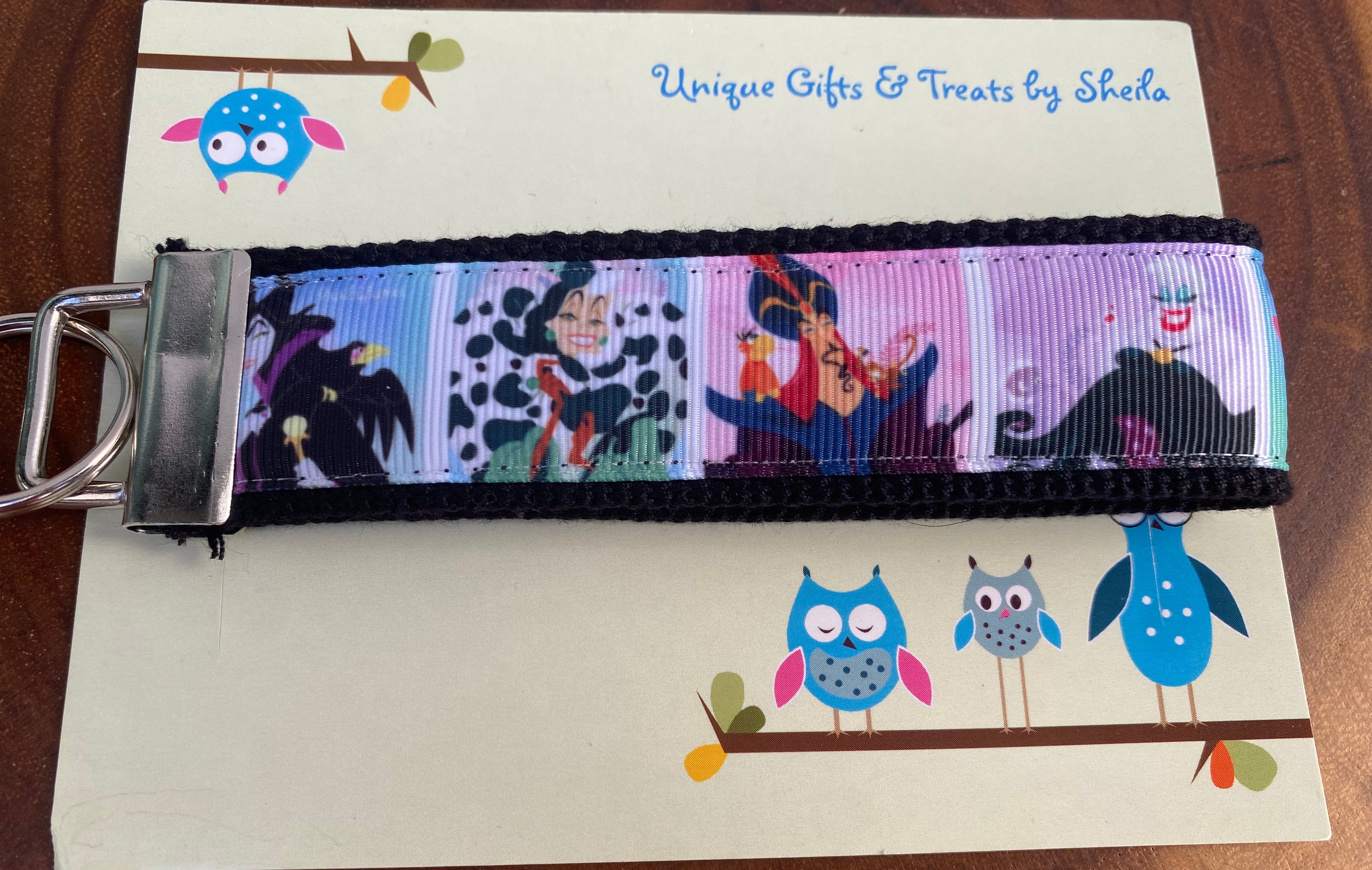 Disney Villains Keychain; Keyfob