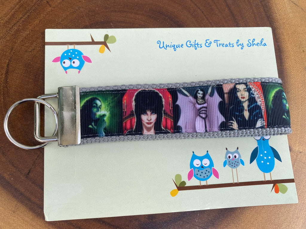 Lady’s of Horror Movies Keychain; Keyfob