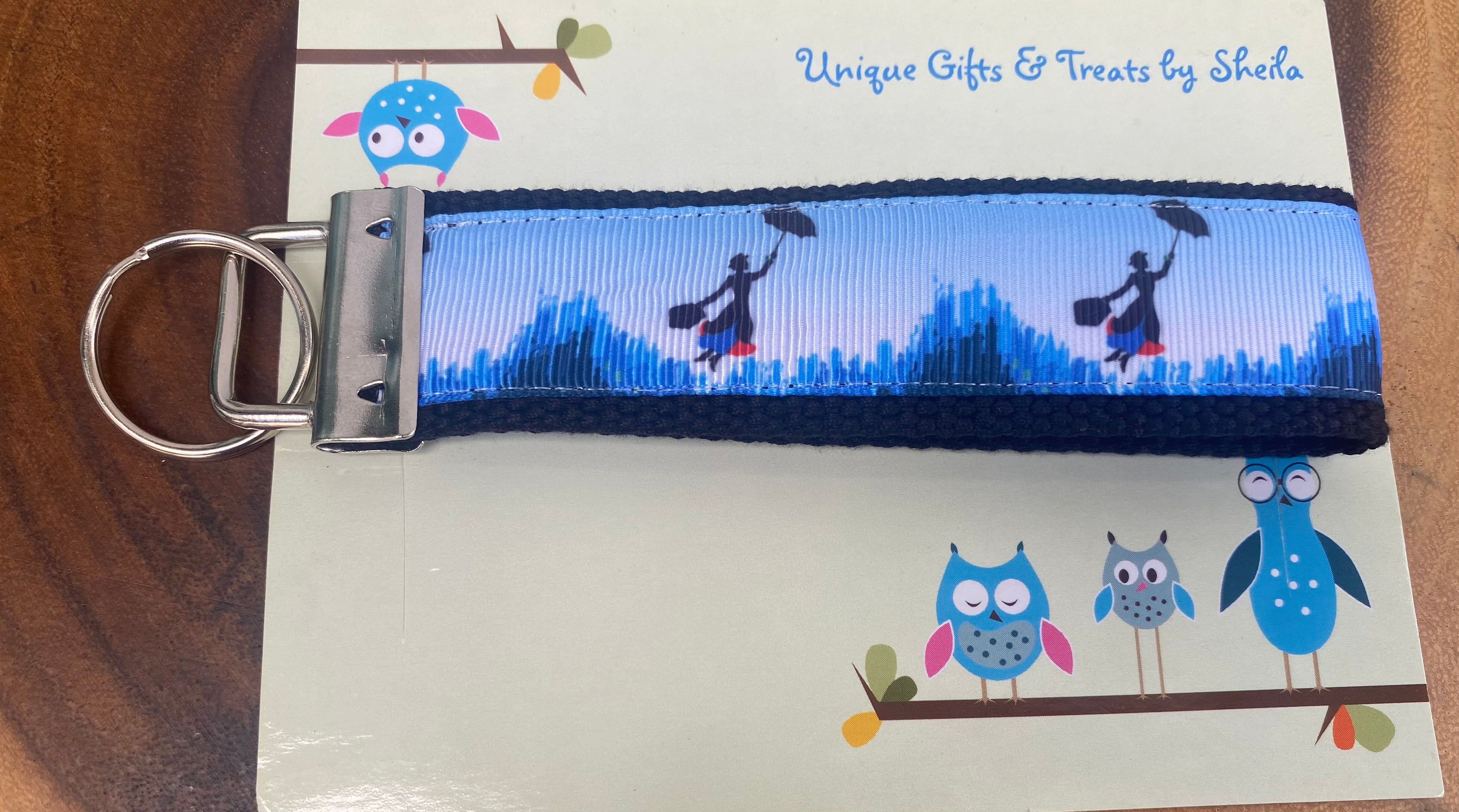 Mary Poppins Keychain; Keyfob