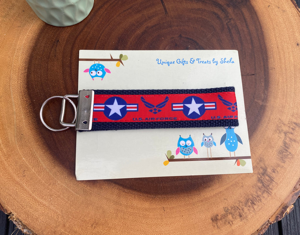 Air Force Keychain; Keyfob