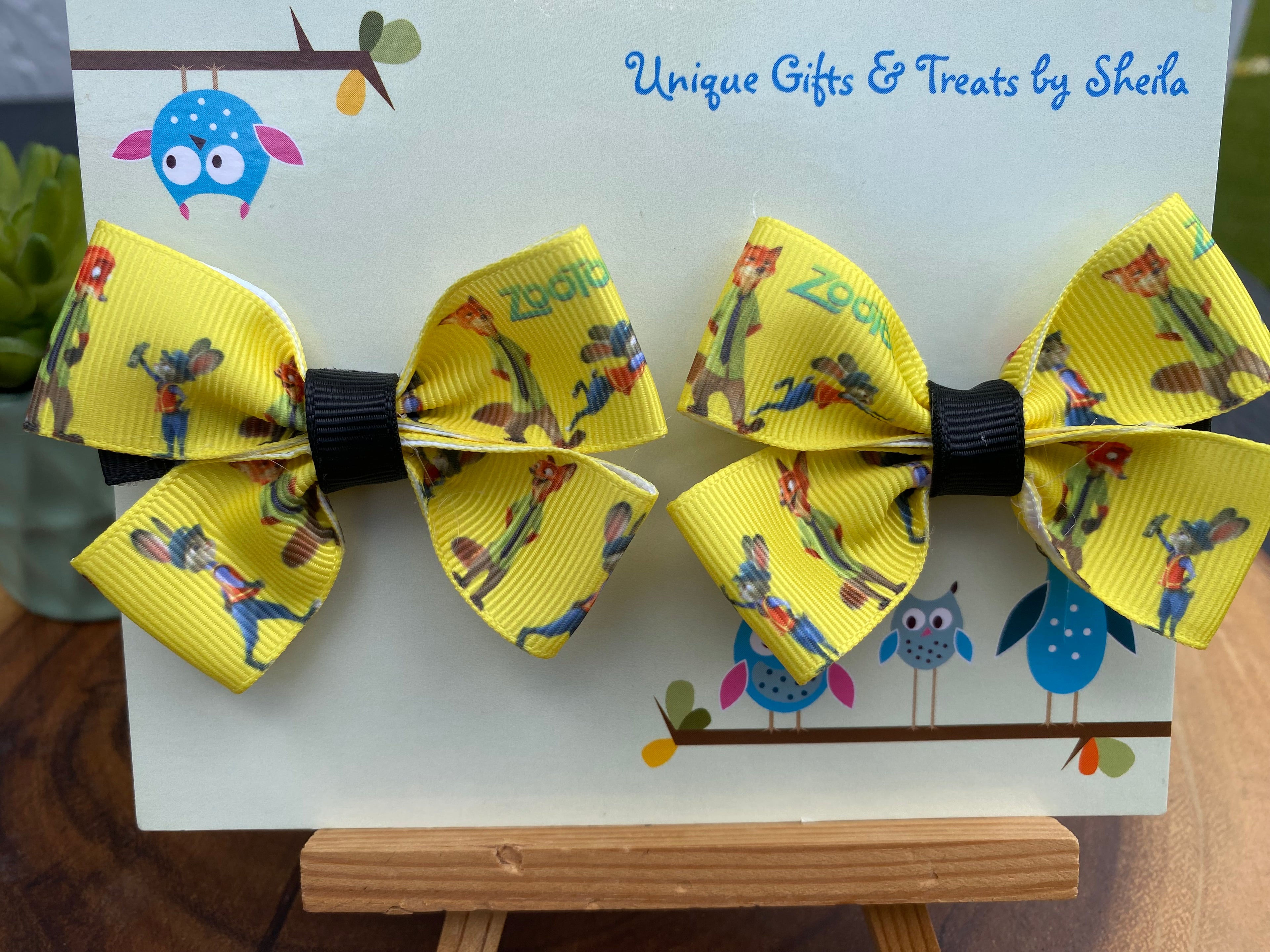 Zootopia; Nick and Judy Hairbows
