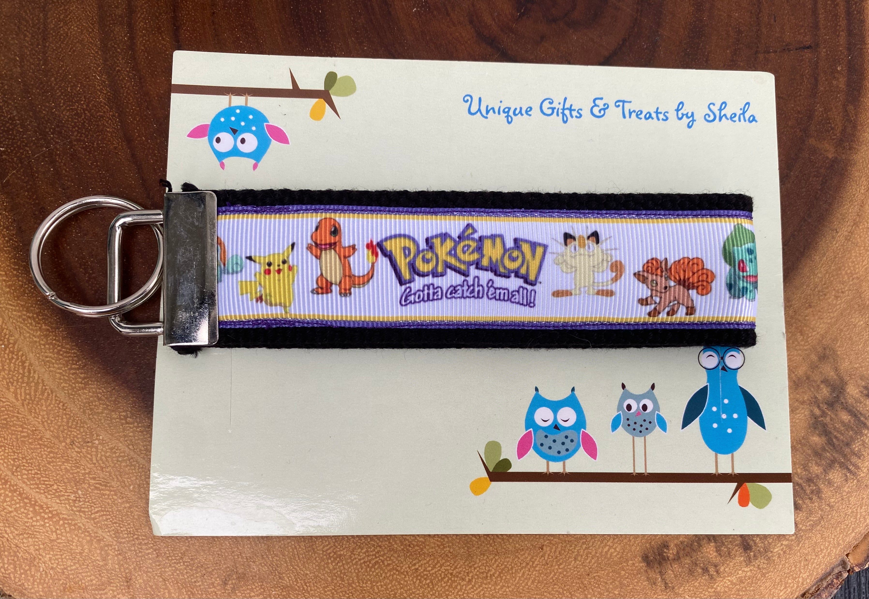 Pocket Monster Keychain; Keyfob