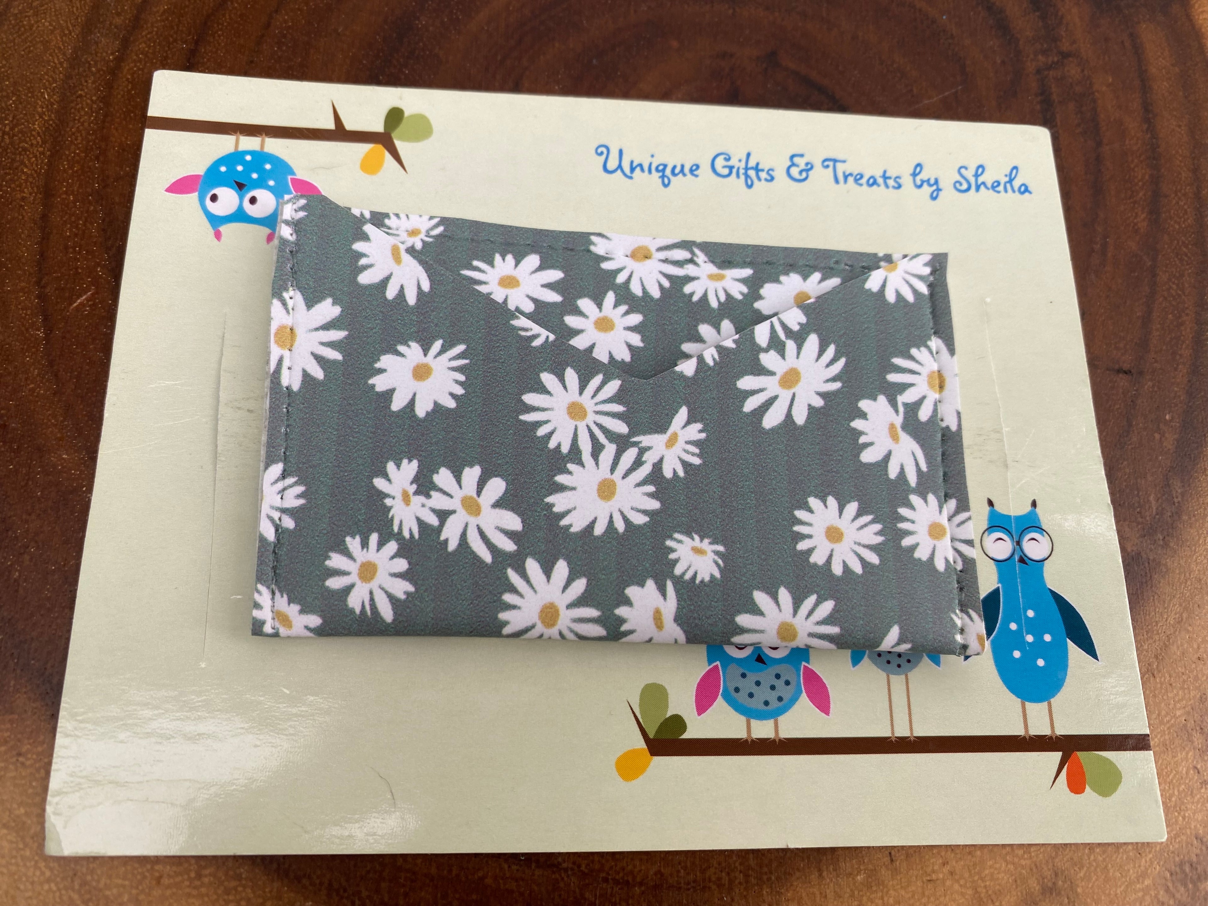 Daisy; Flower Gift Card Holder
