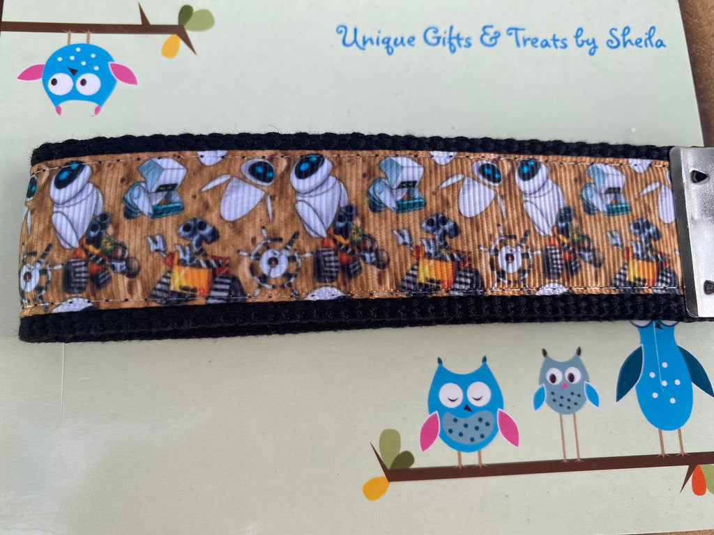Wall E and Eve Keychain; Keyfob