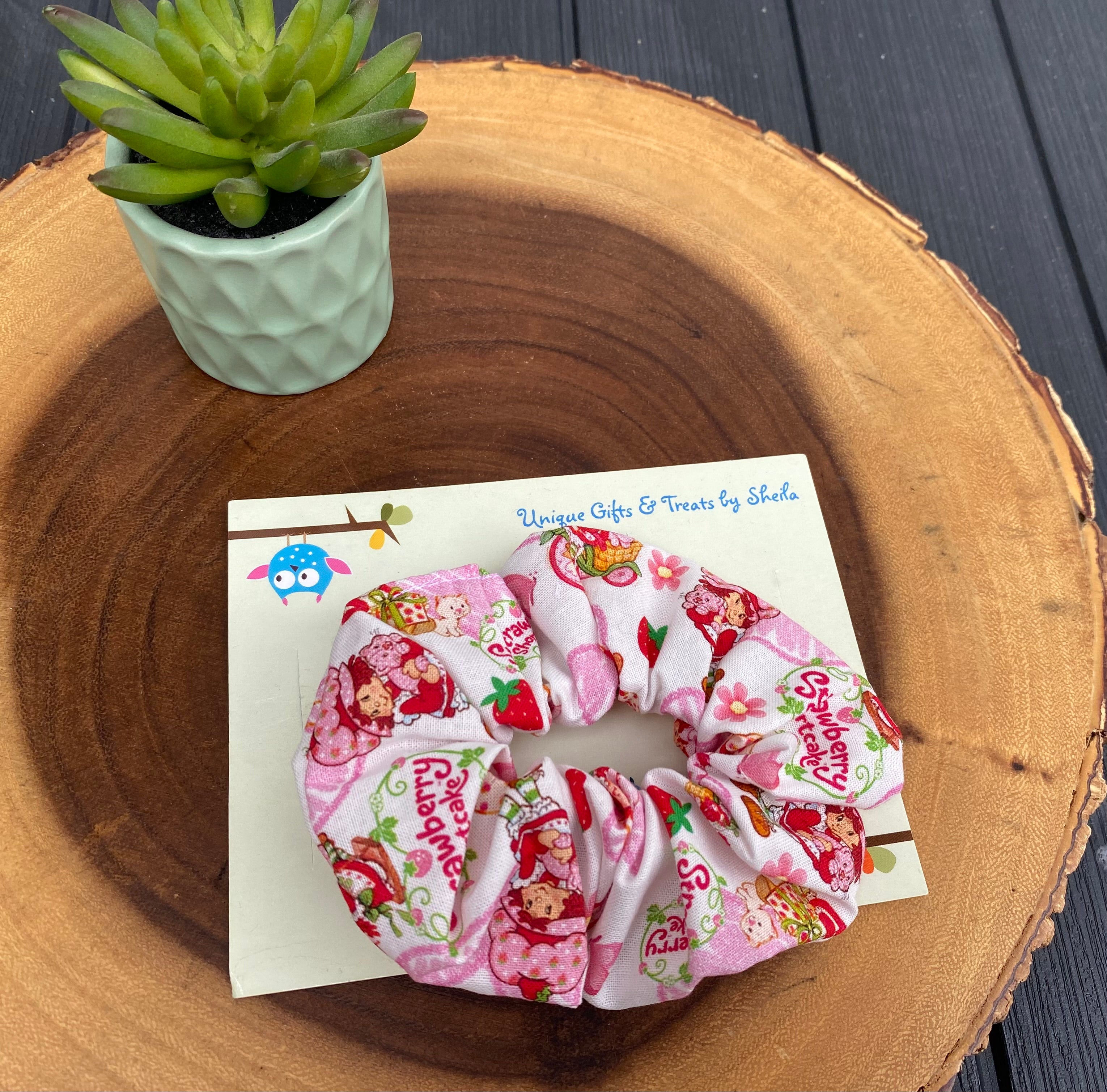 Strawberry Doll Scrunchie