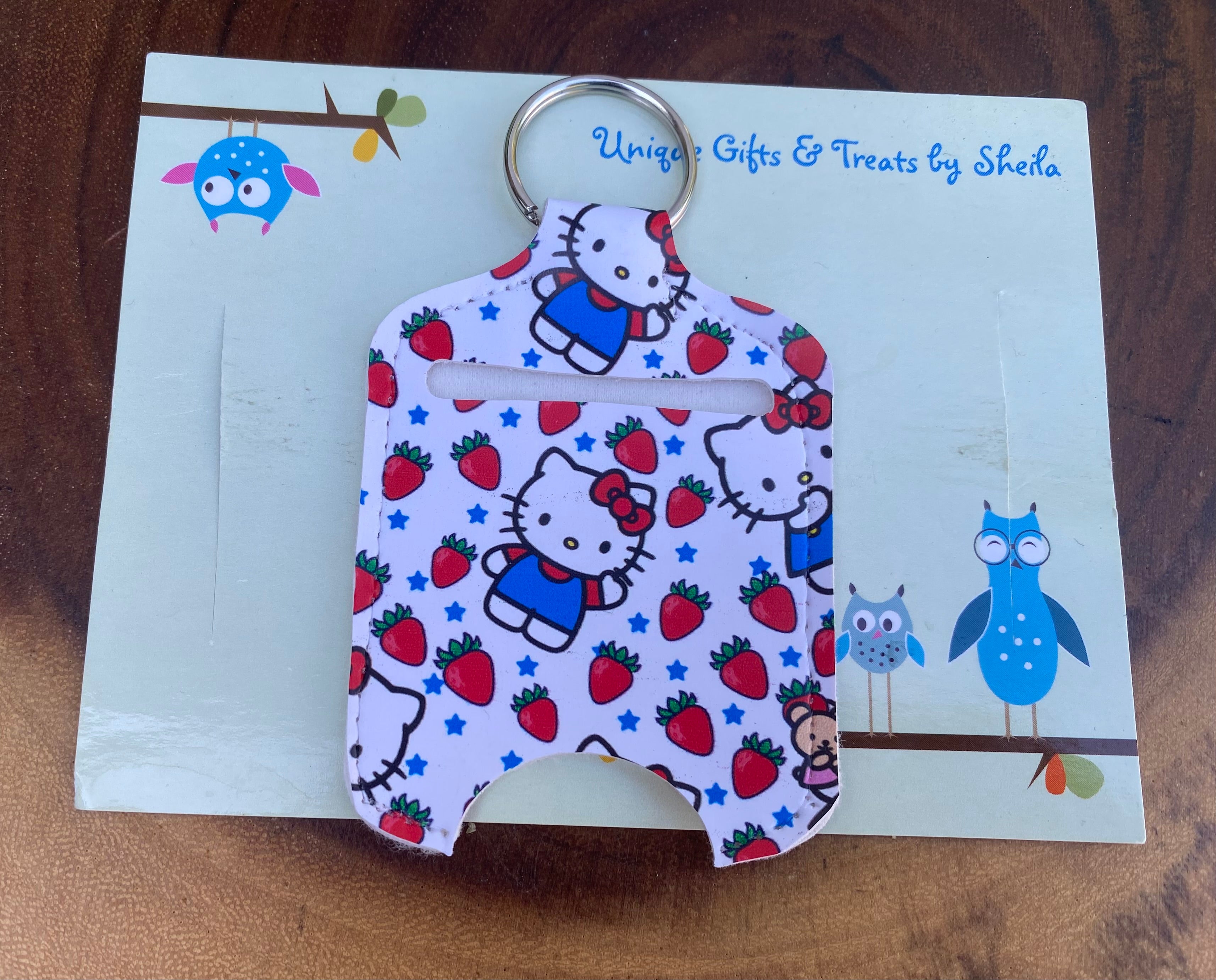 Animated Kitty Hand Sanitizer Holder