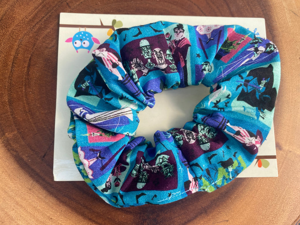 Dooney Inspired Haunted Mansion Scrunchie