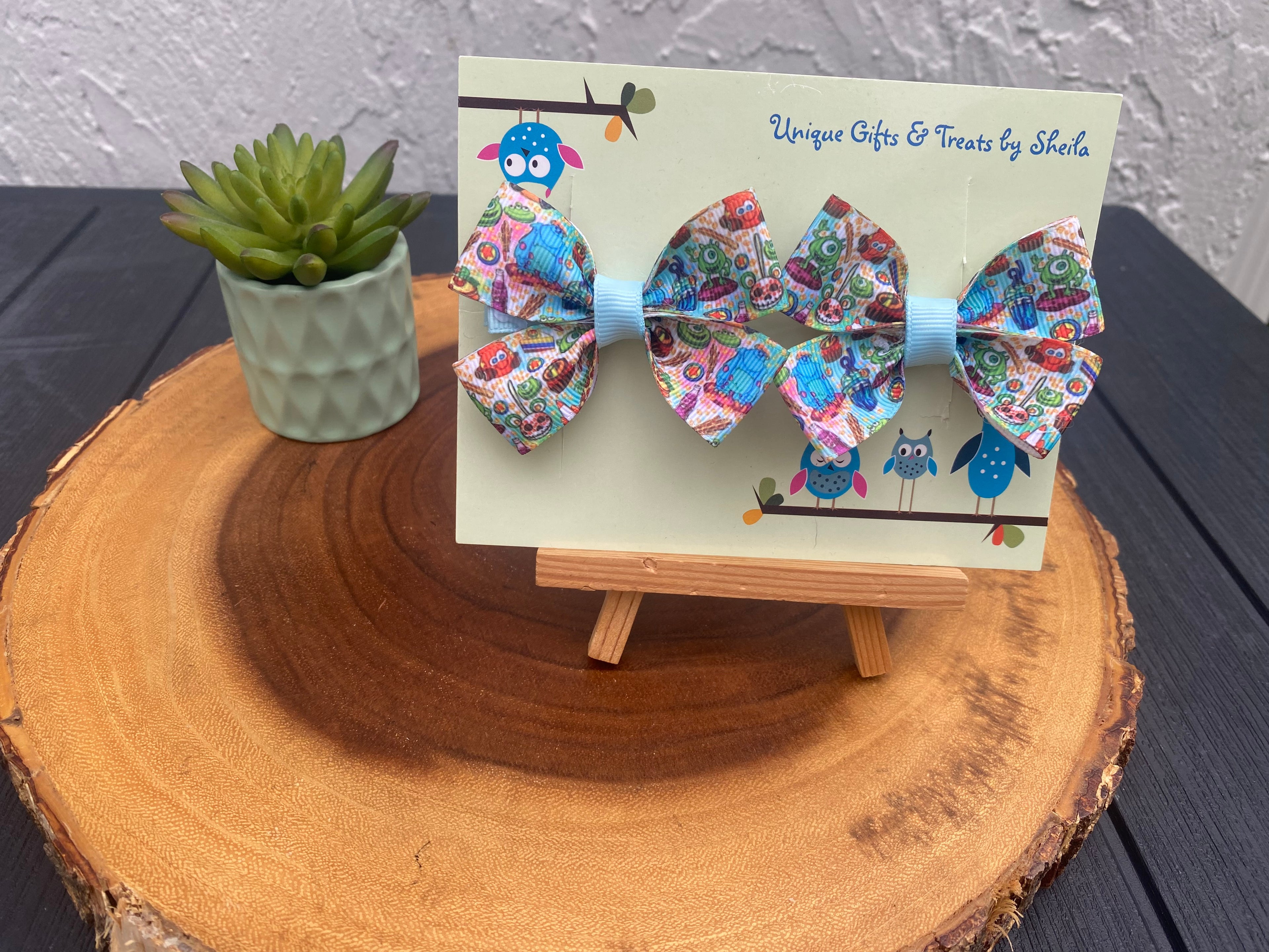 Monsters Inc Hairbows