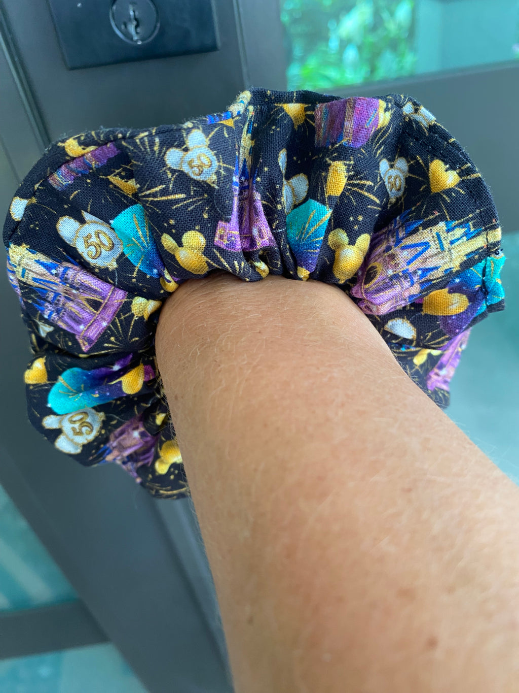 WDW 50th Anniversary Scrunchie