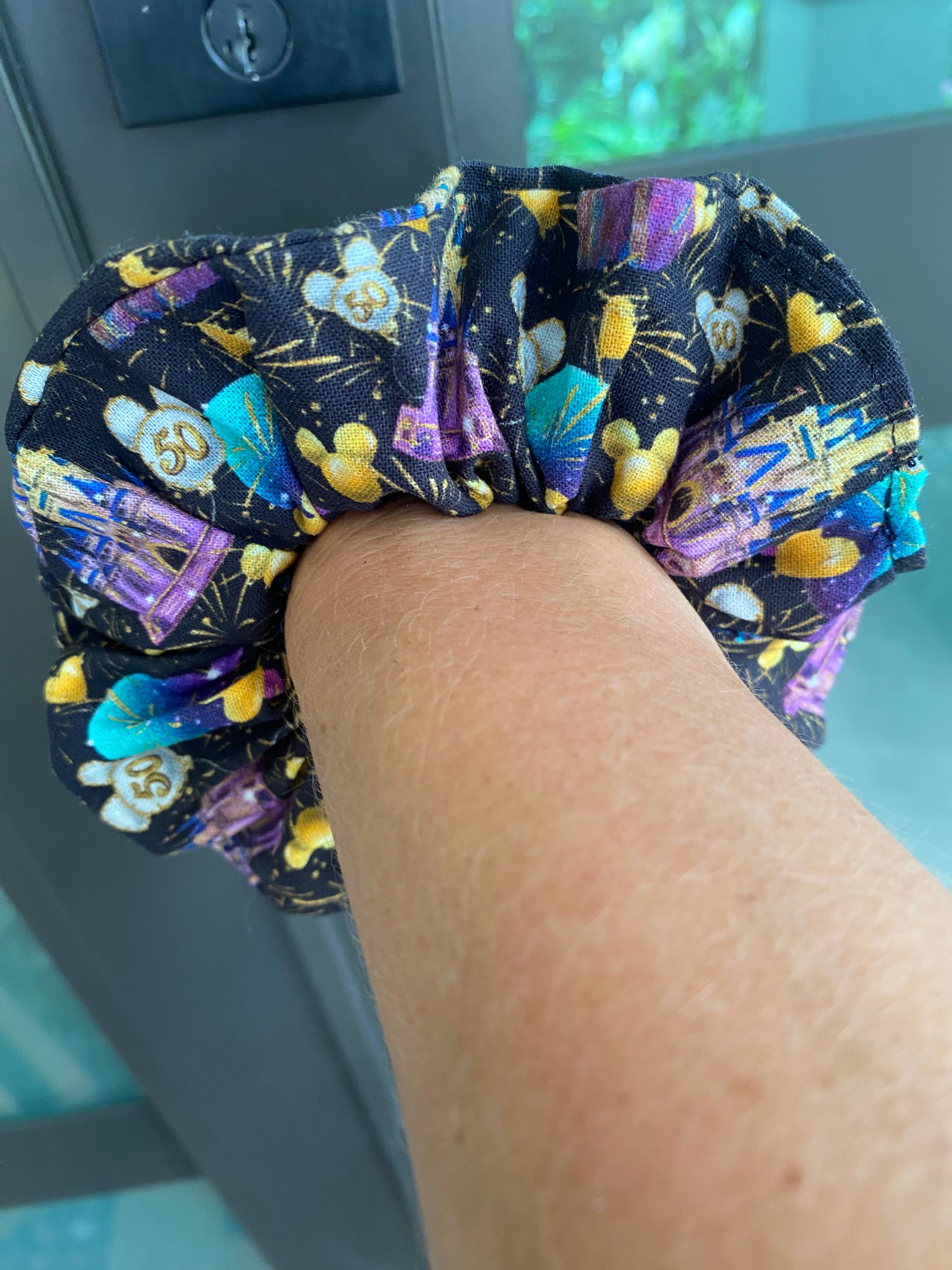 WDW 50th Anniversary Scrunchie