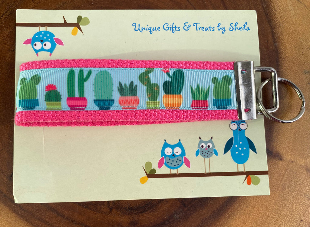 Cactus Keychain; Keyfob