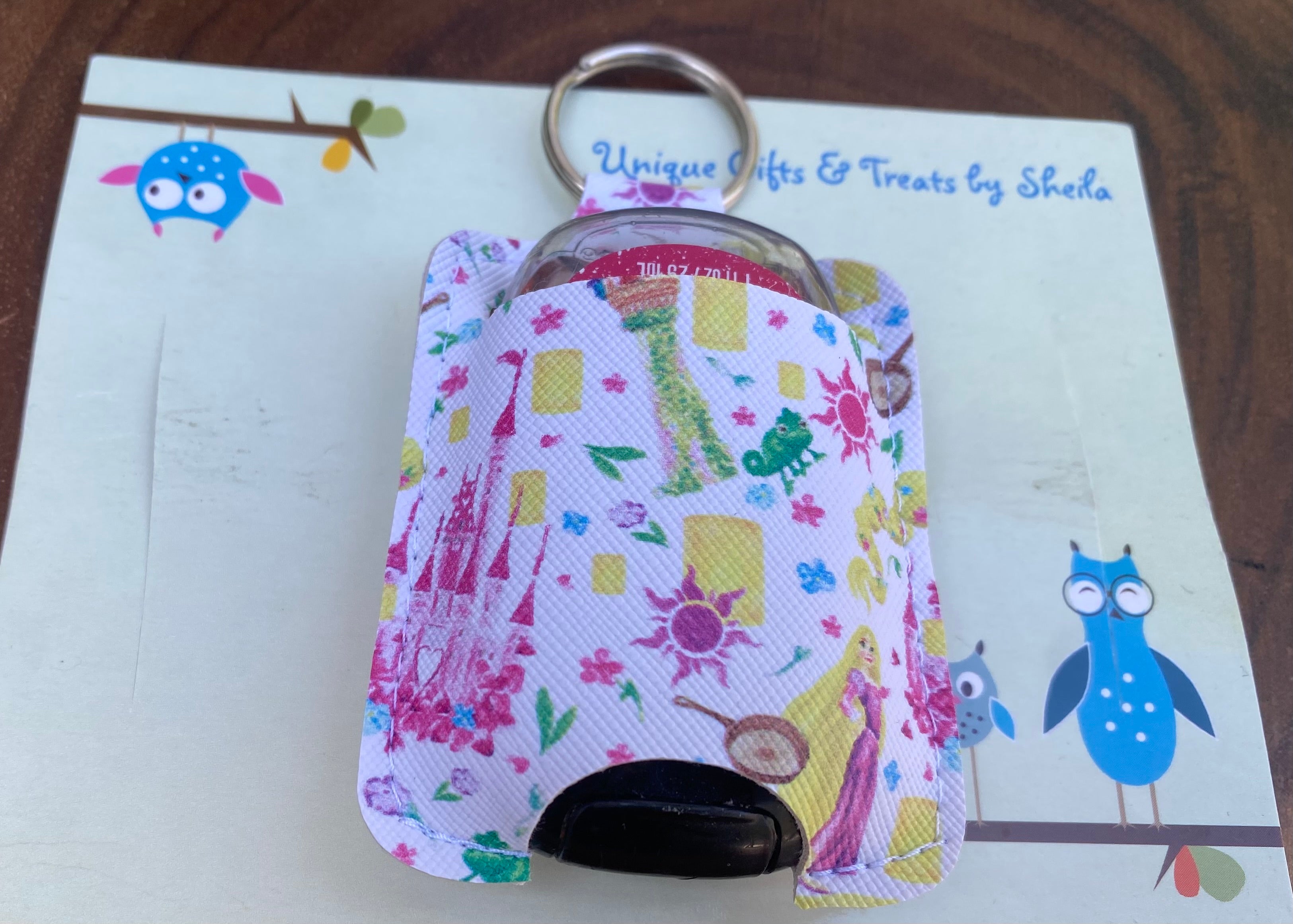 Tangled; Rapunzel Hand Sanitizer Holder