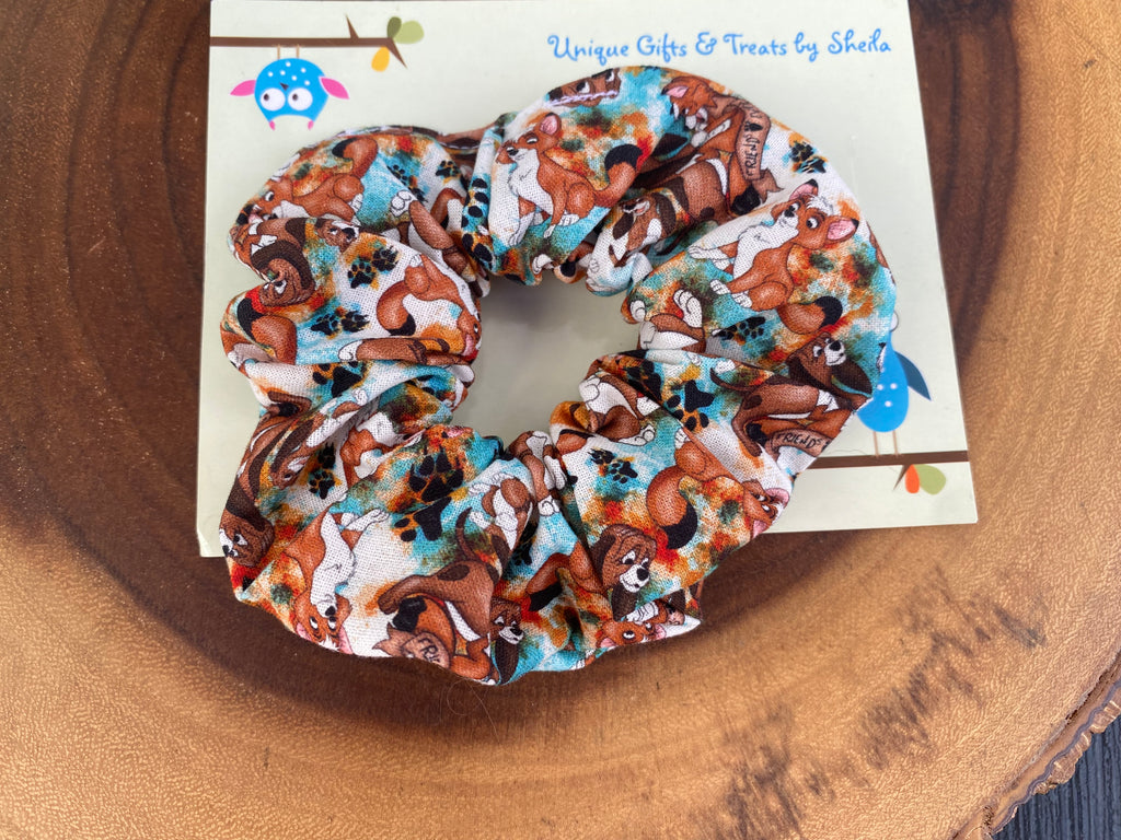 Fox and the Hound Scrunchie