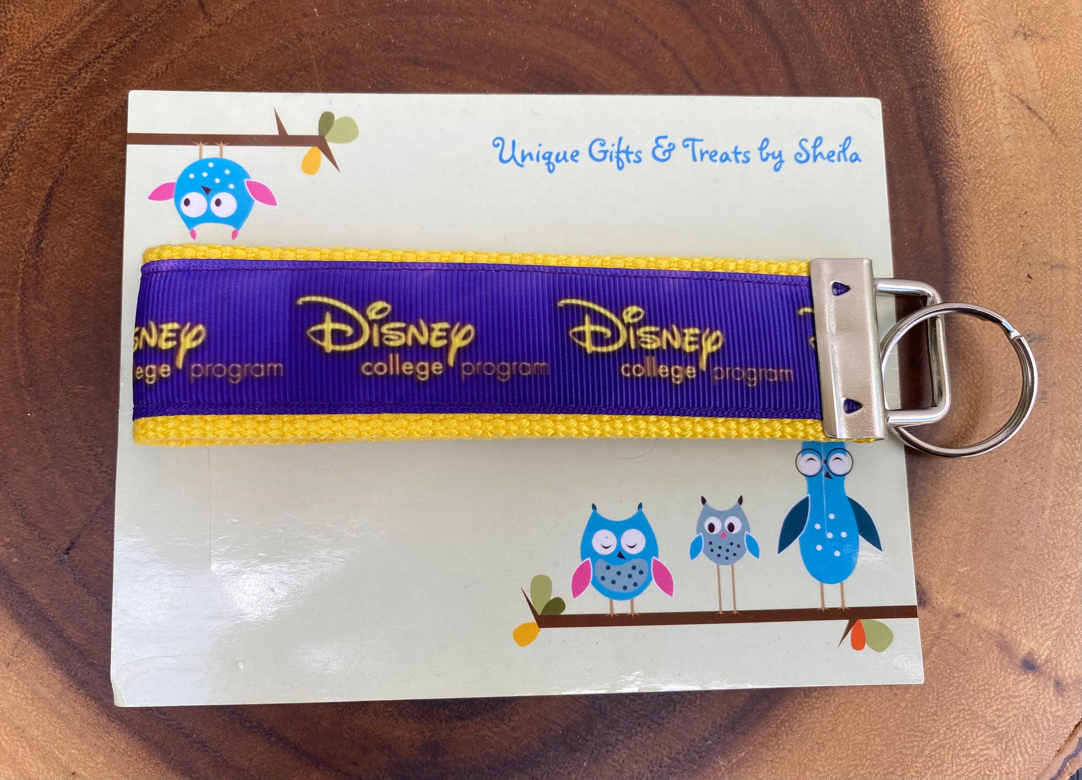 Disney College Program Keychain; Keyfob