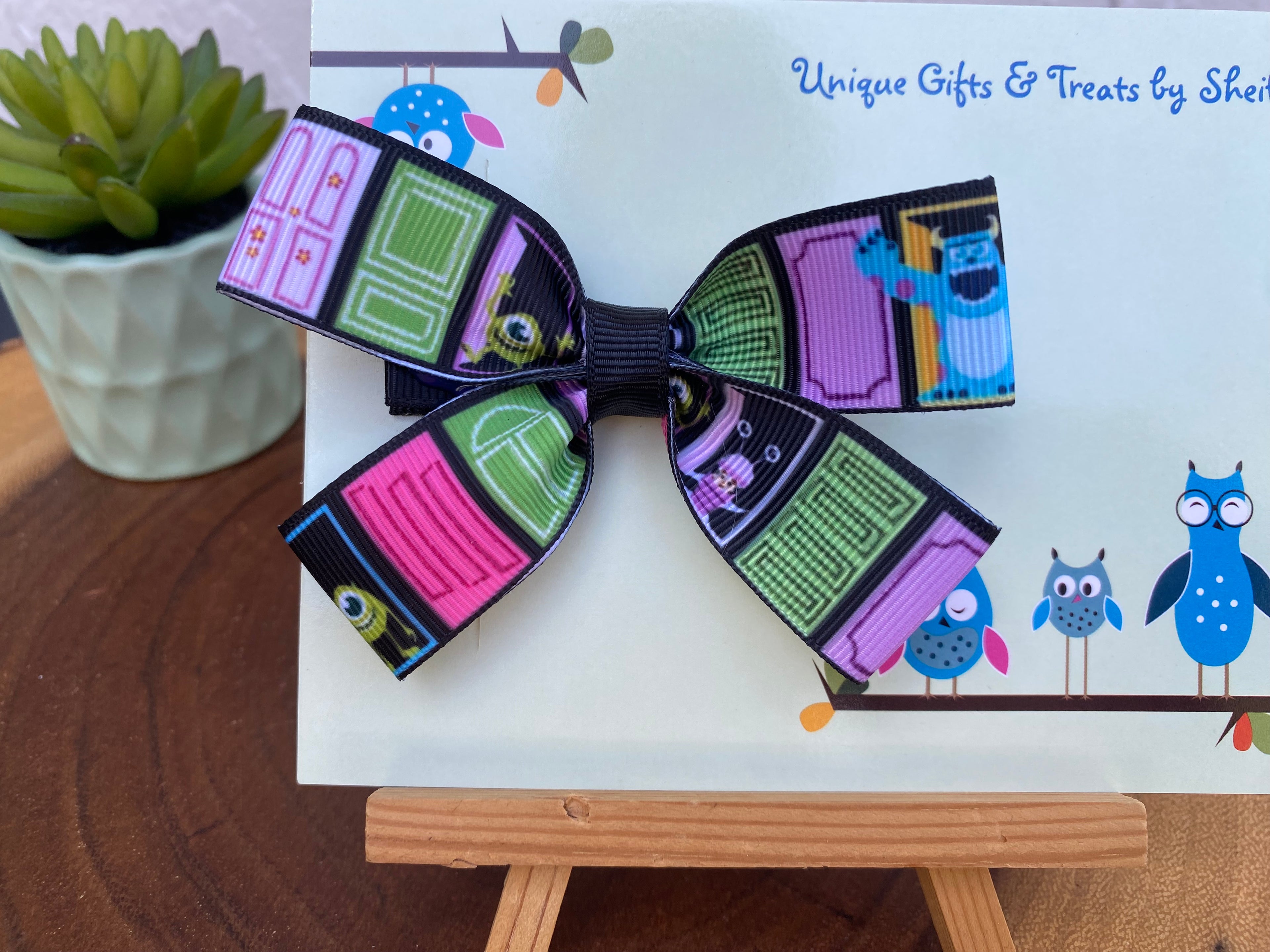 Monsters Inc Hairbow