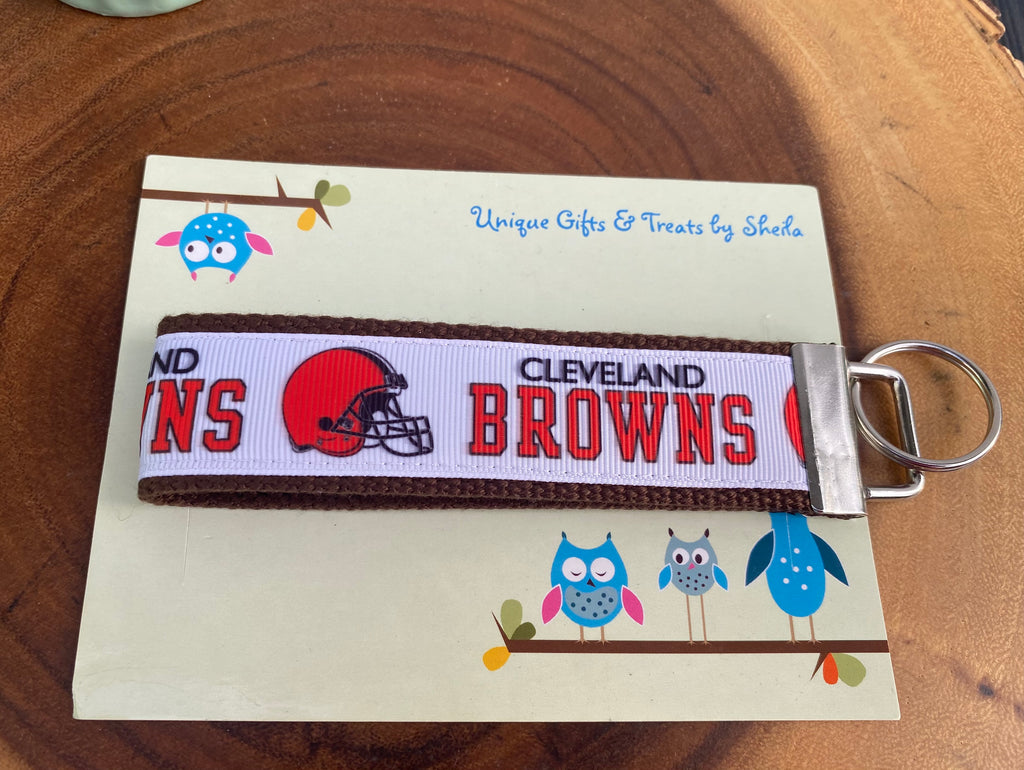 Football Keychain; Keyfob