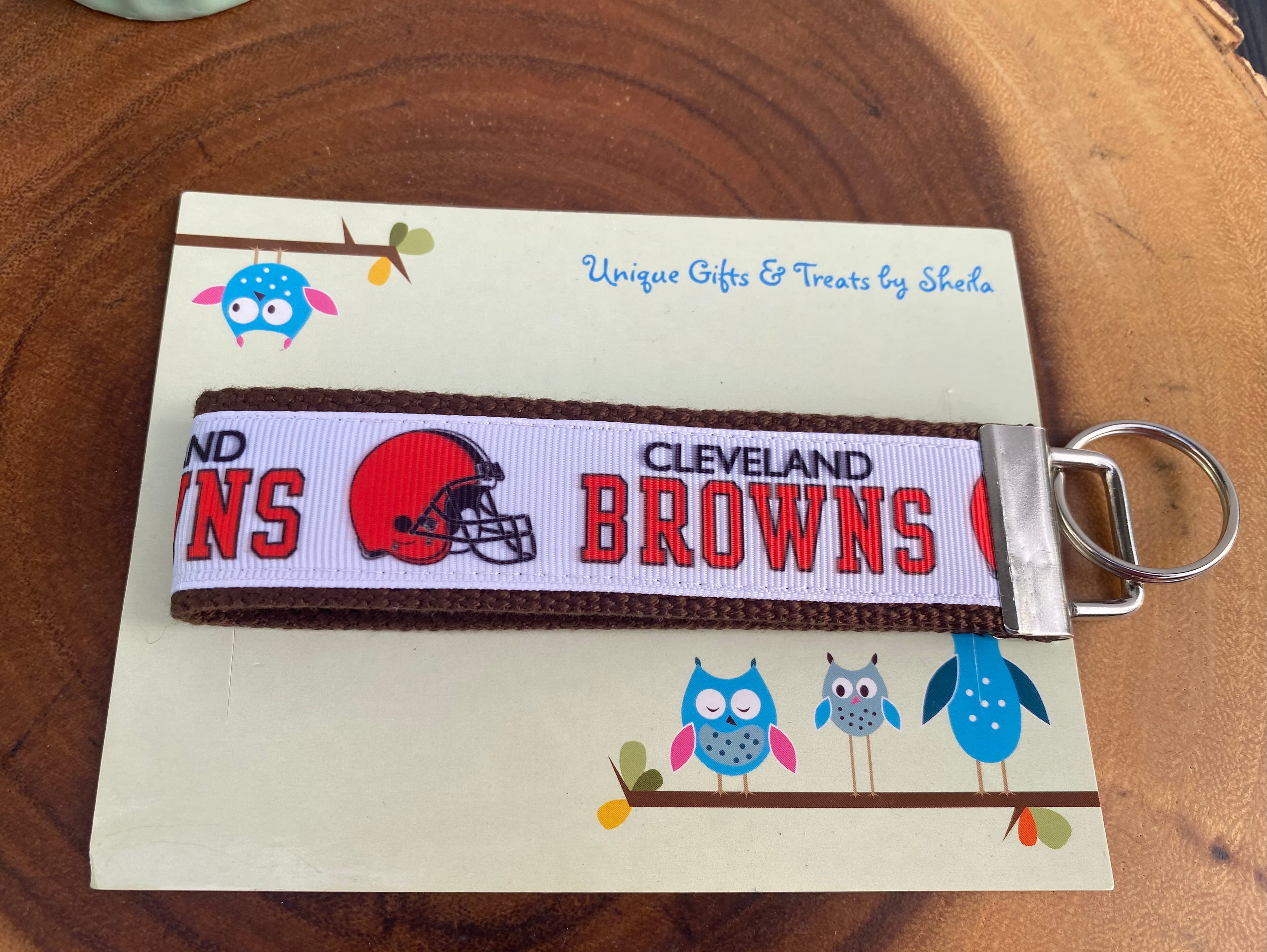 Football Keychain; Keyfob