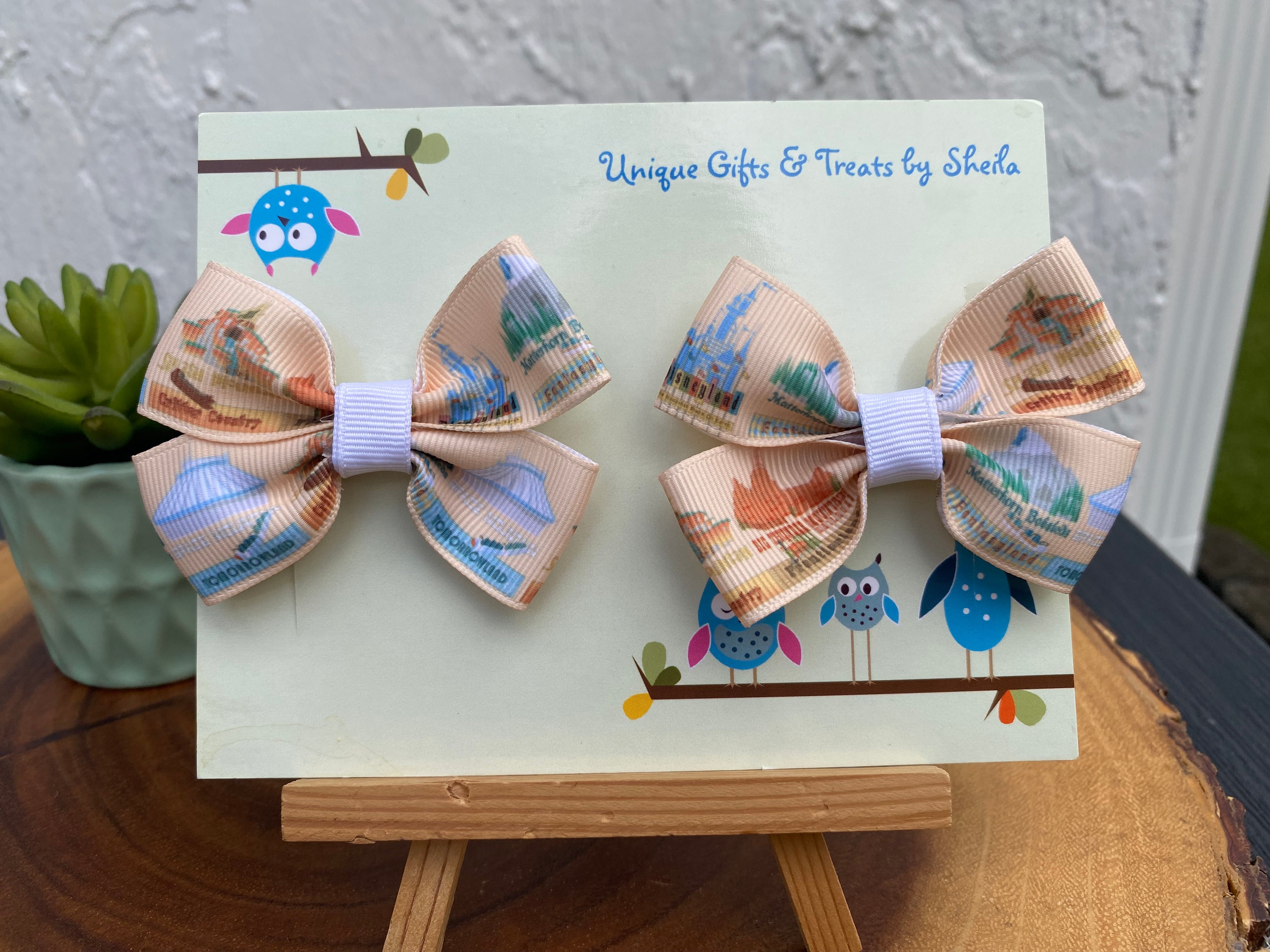 Disney Mountains Hairbows
