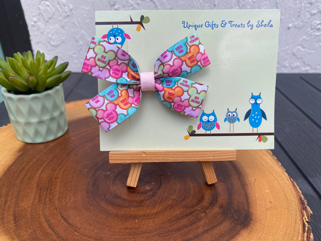 Disney Valentine’s Day Hairbow