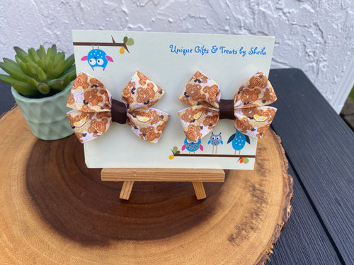 Disney (Mickey) Snacks Hairbows