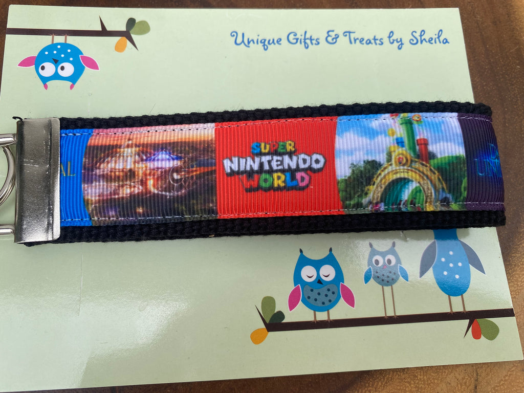 Orlando Theme Parks; Immersive Lands Keychain; Keyfob