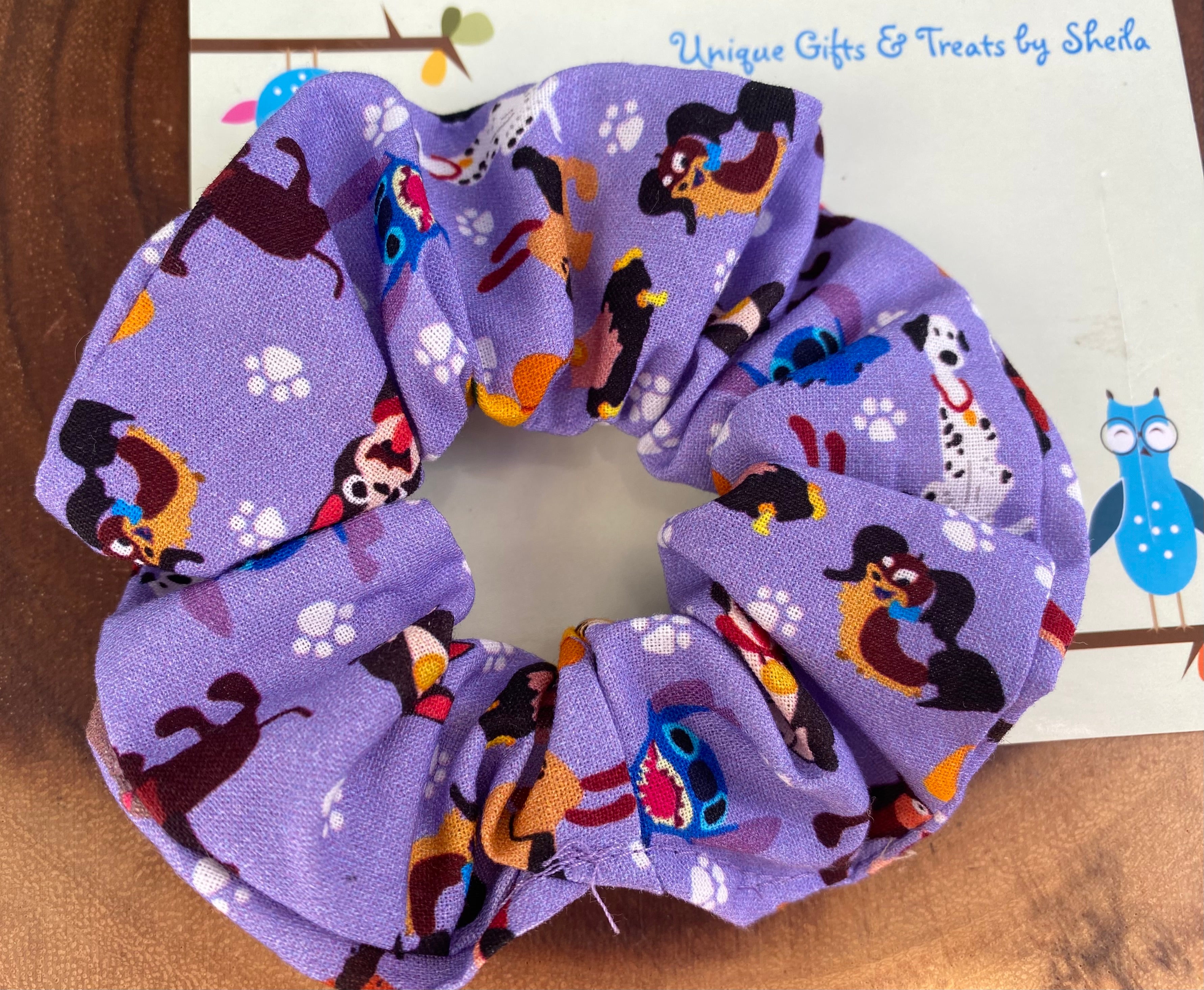 Disney Dogs Scrunchie