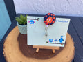 Orange Bird Badge Reel