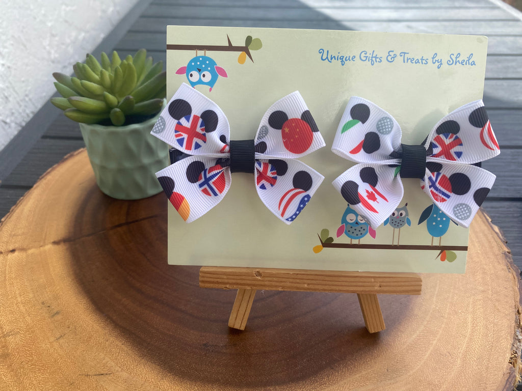 Epcot World Showcase; Countries Hairbows
