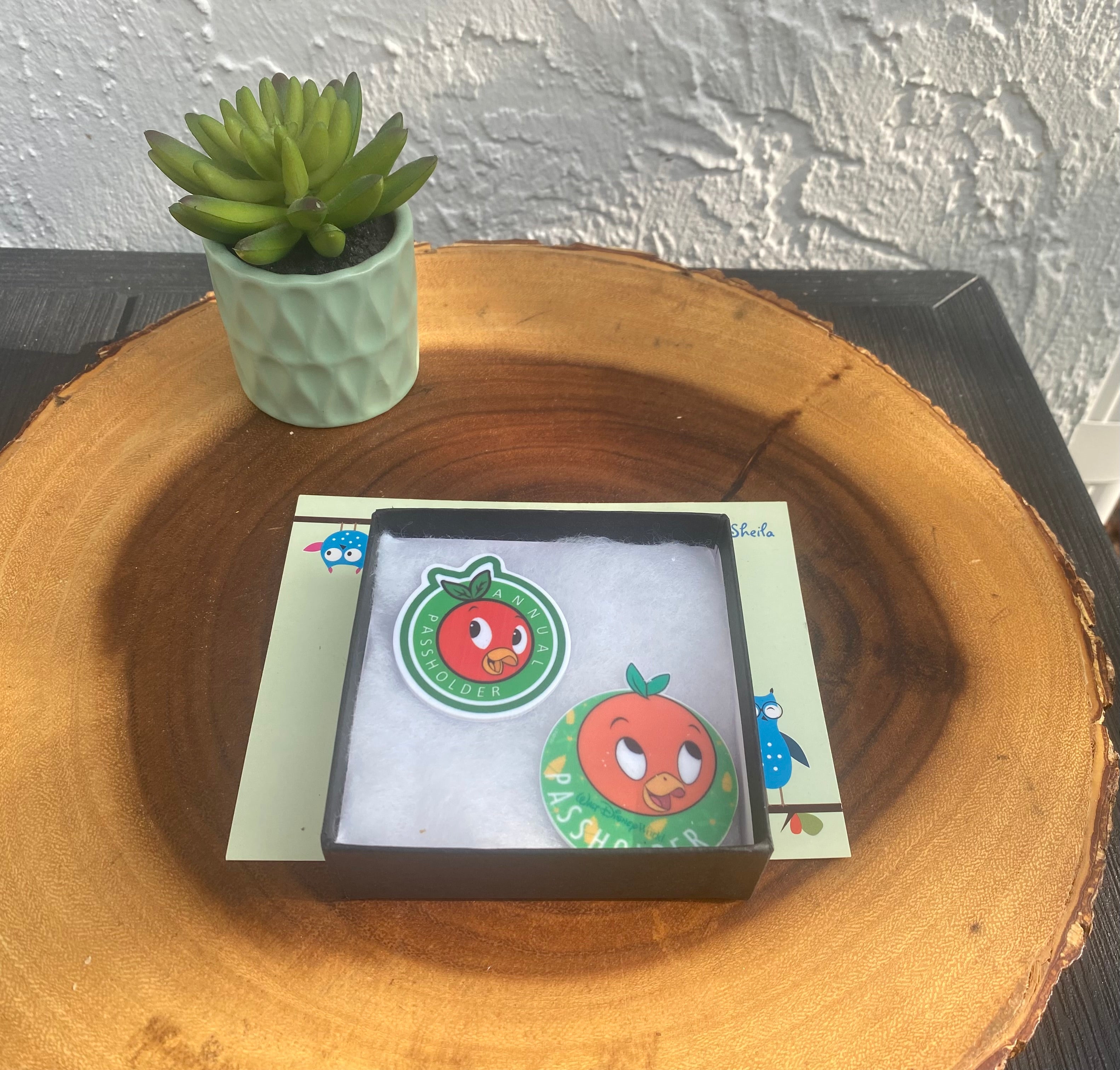 Orange Bird; Disney Passholder Magnets