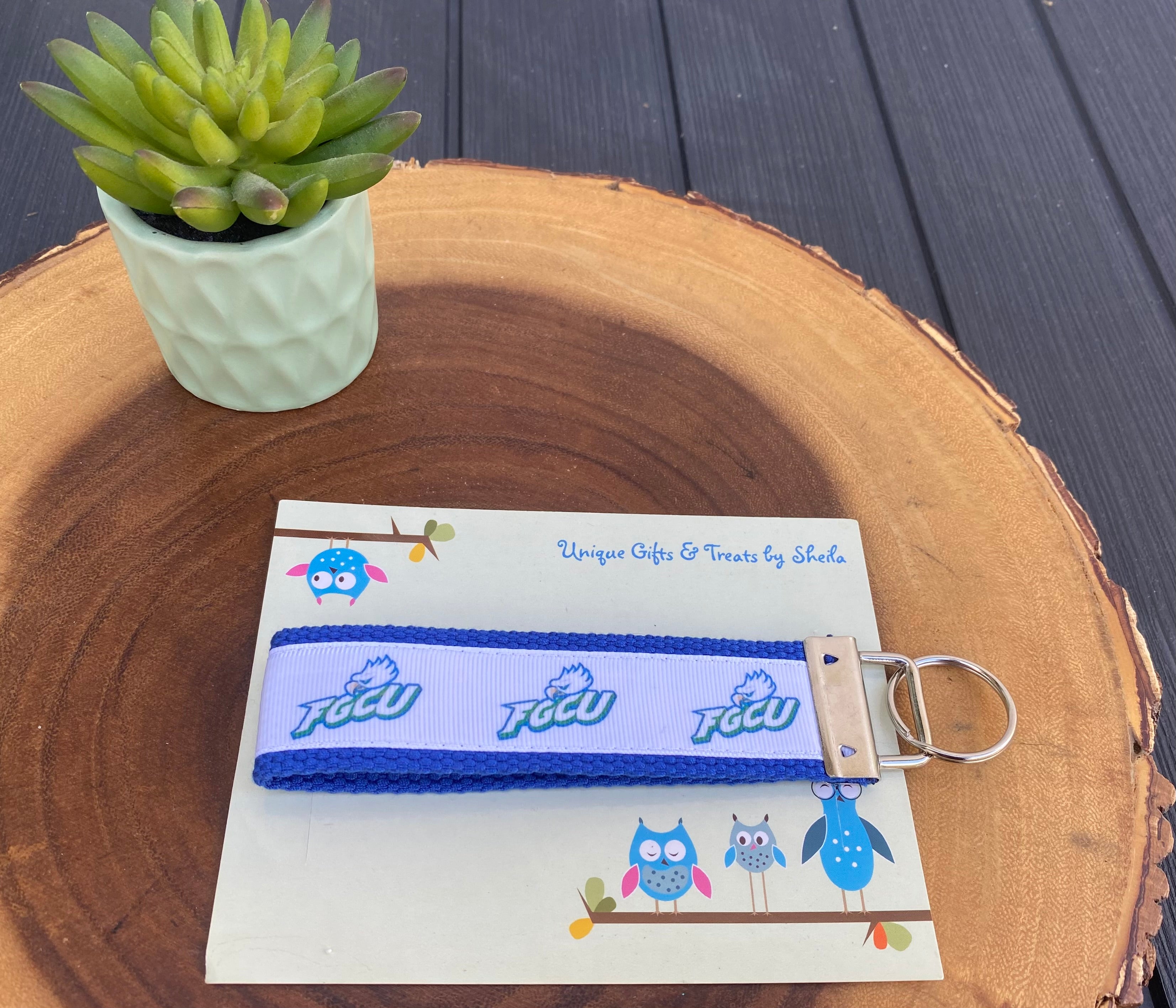 Florida College Keychain; Keyfob