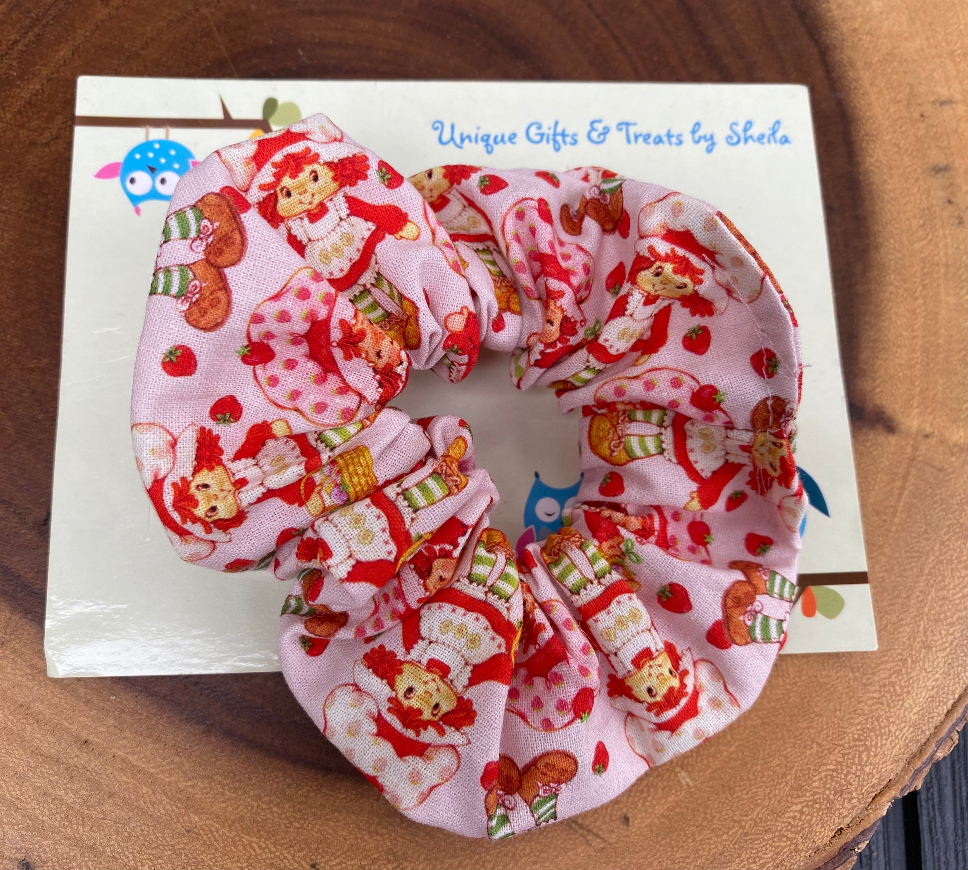 Strawberry Doll Scrunchie