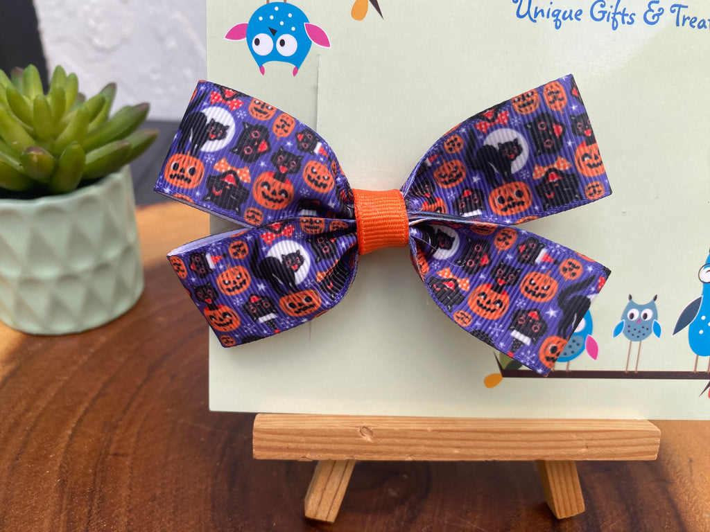 Retro Halloween Hairbow