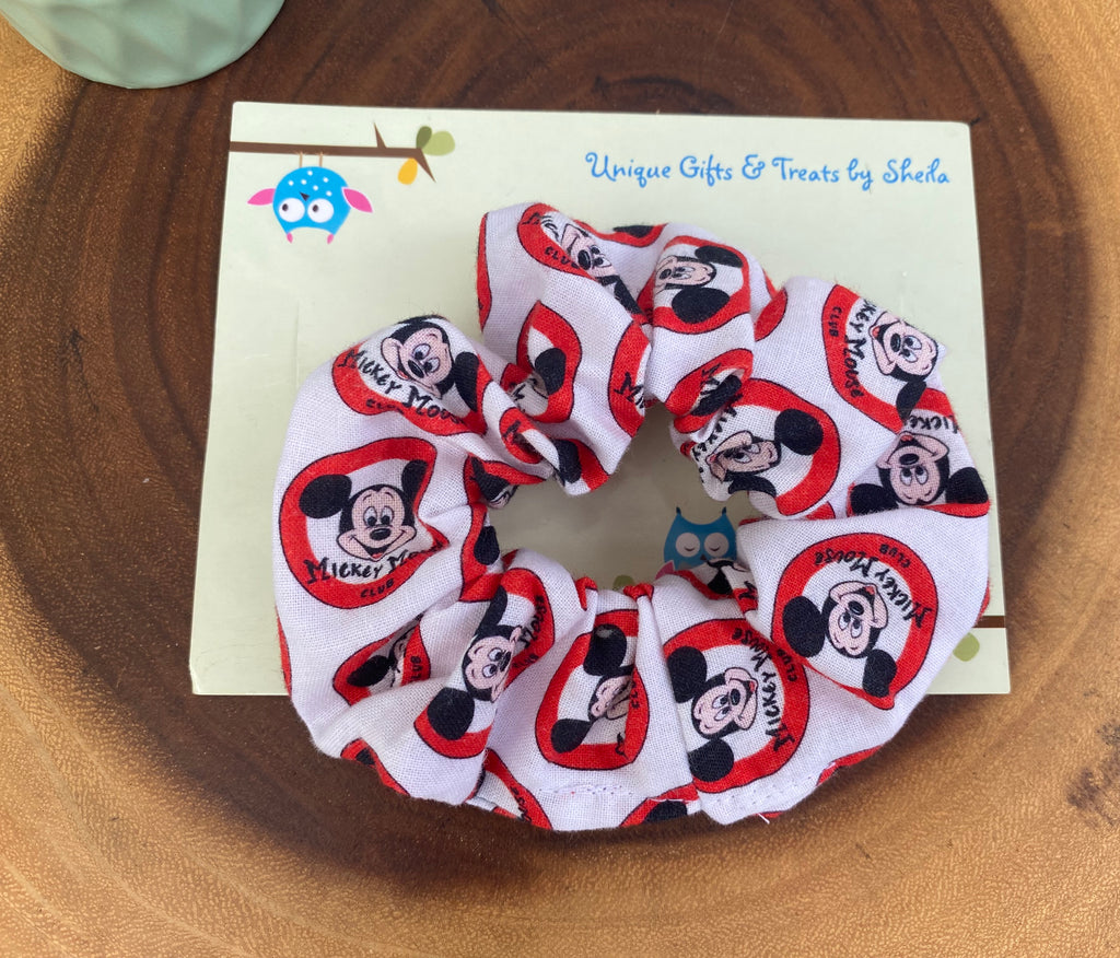 Mickey Mouse Club Scrunchie