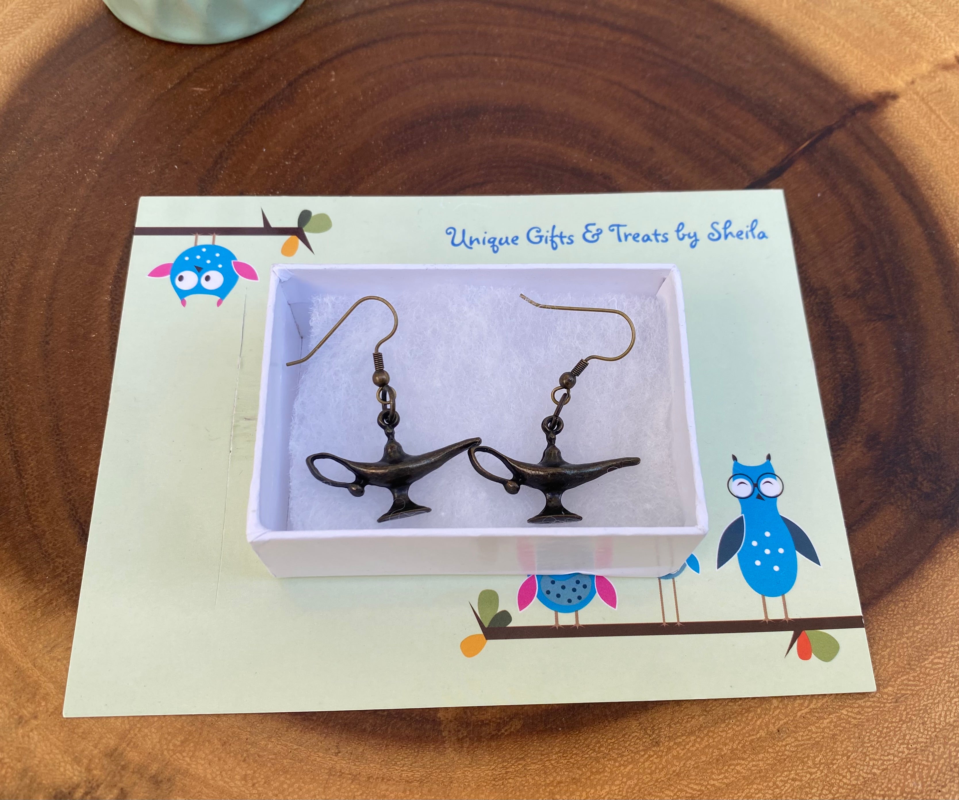 Genie Lamp Earrings