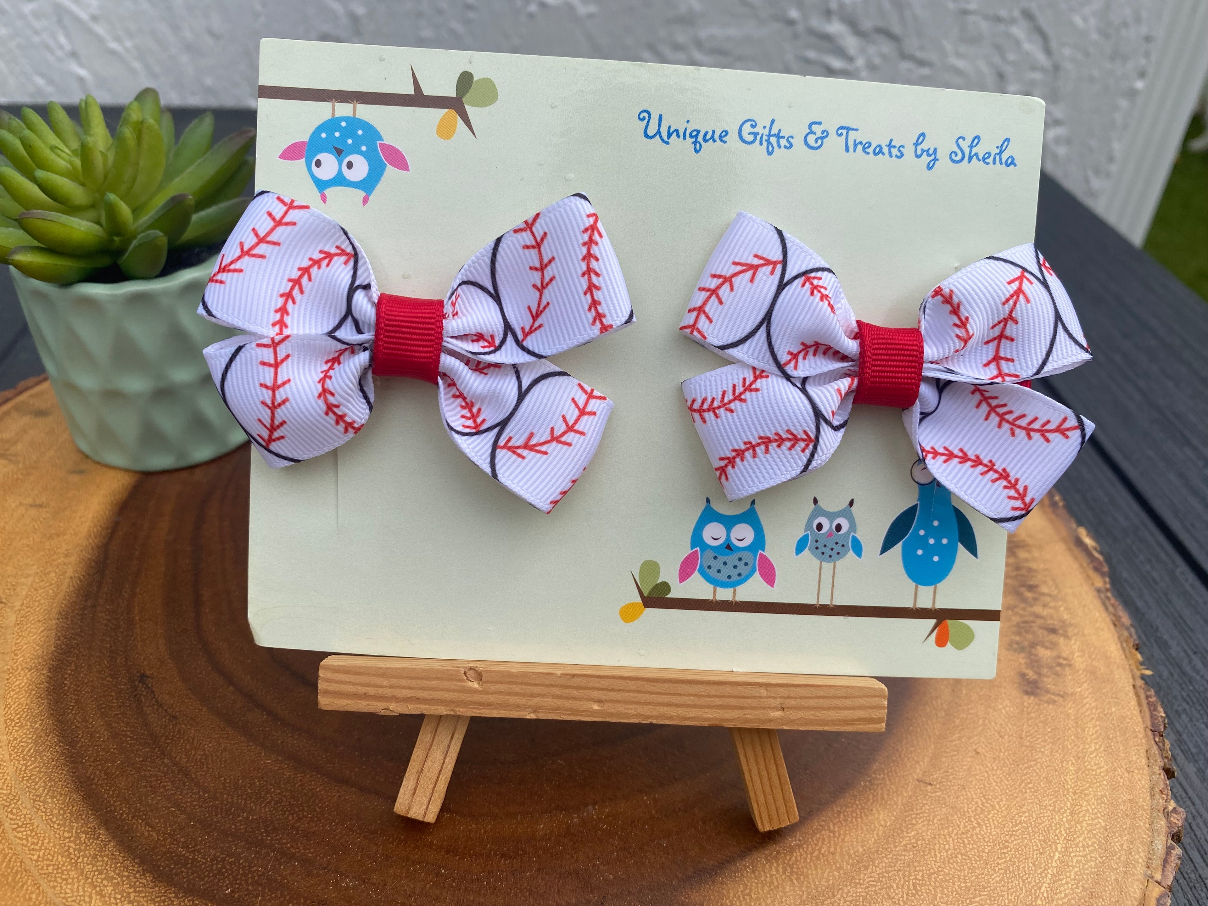 Baseball Hairbows