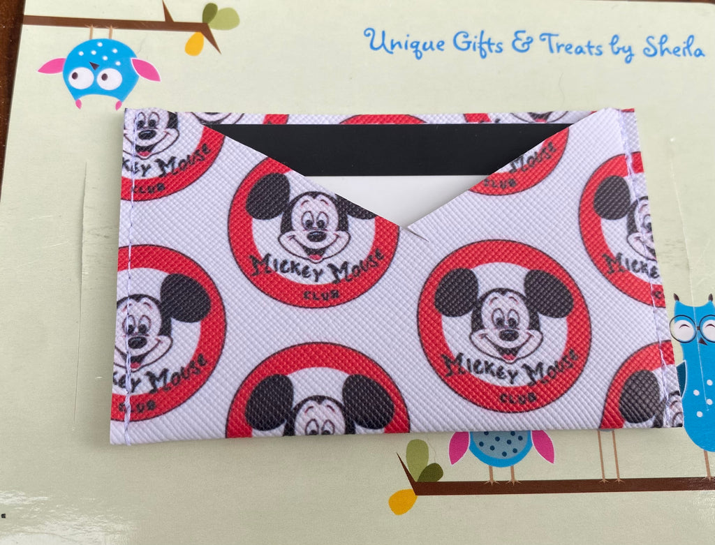Mickey Mouse Club Gift Card Holder