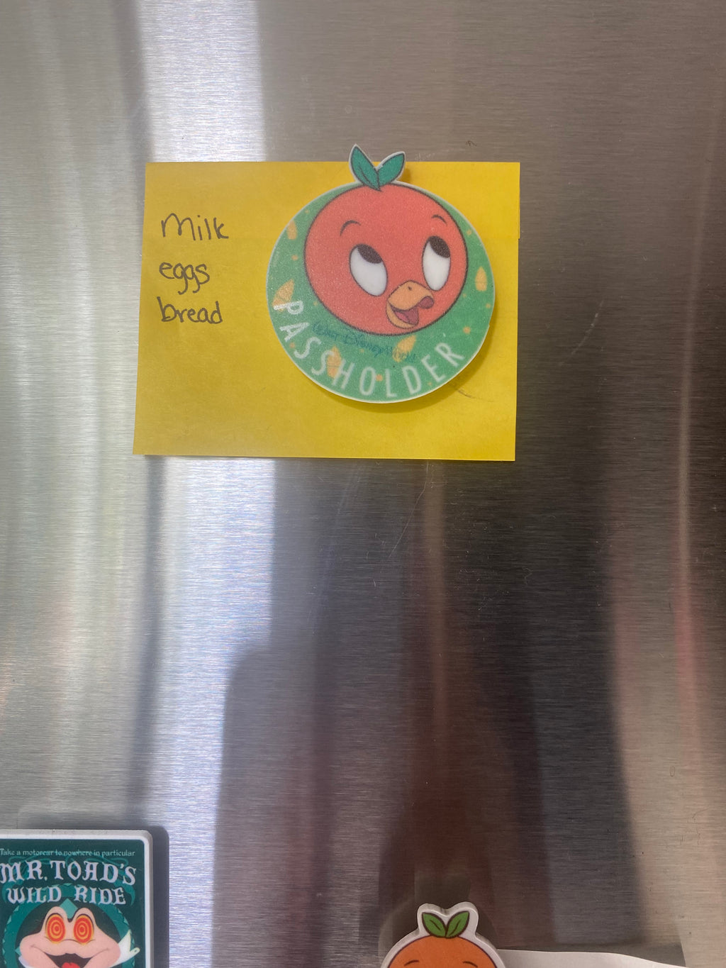 Orange Bird; Disney Passholder Magnets