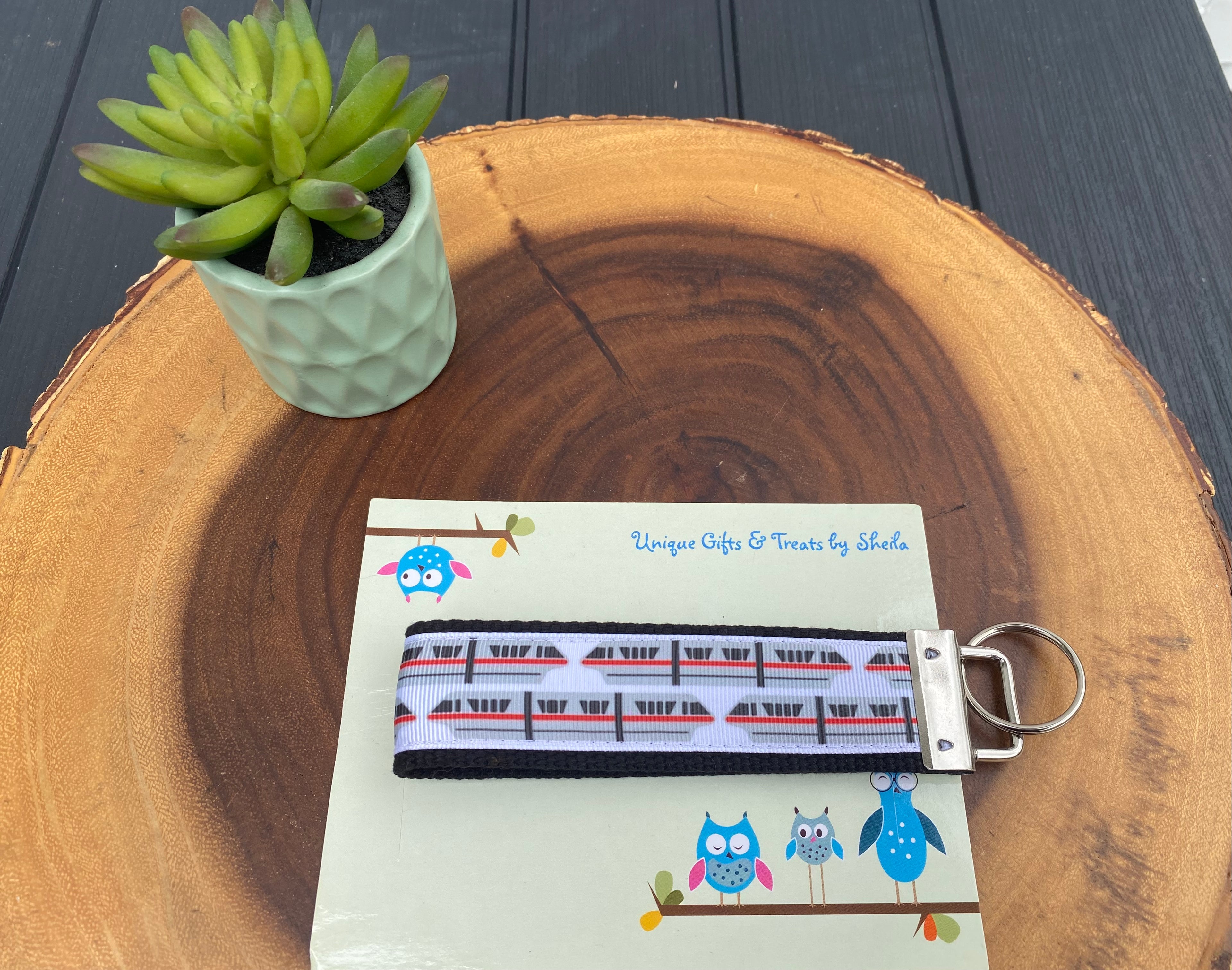 Monorail Keychain; Keyfob