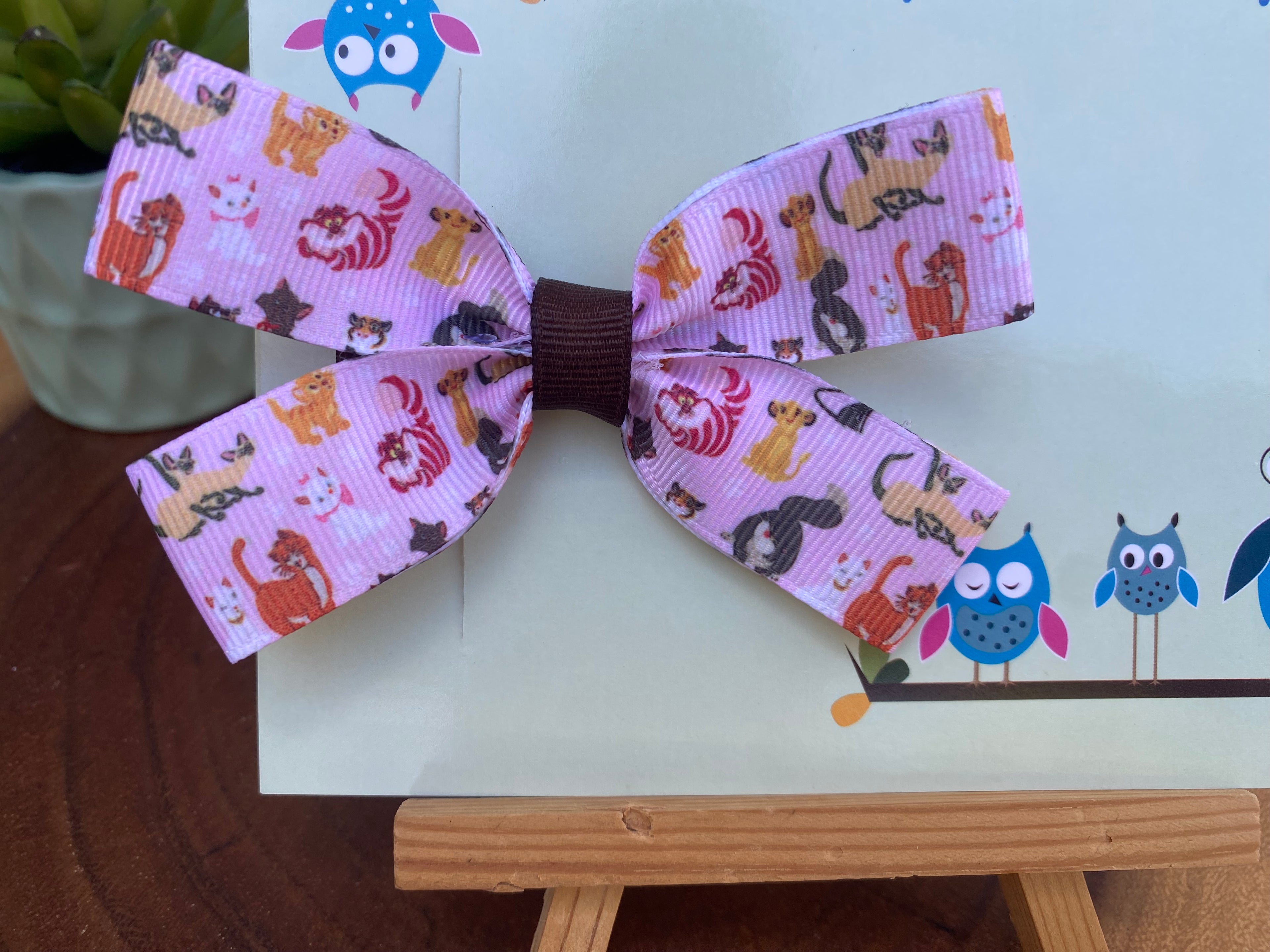 Disney Cats Hairbow