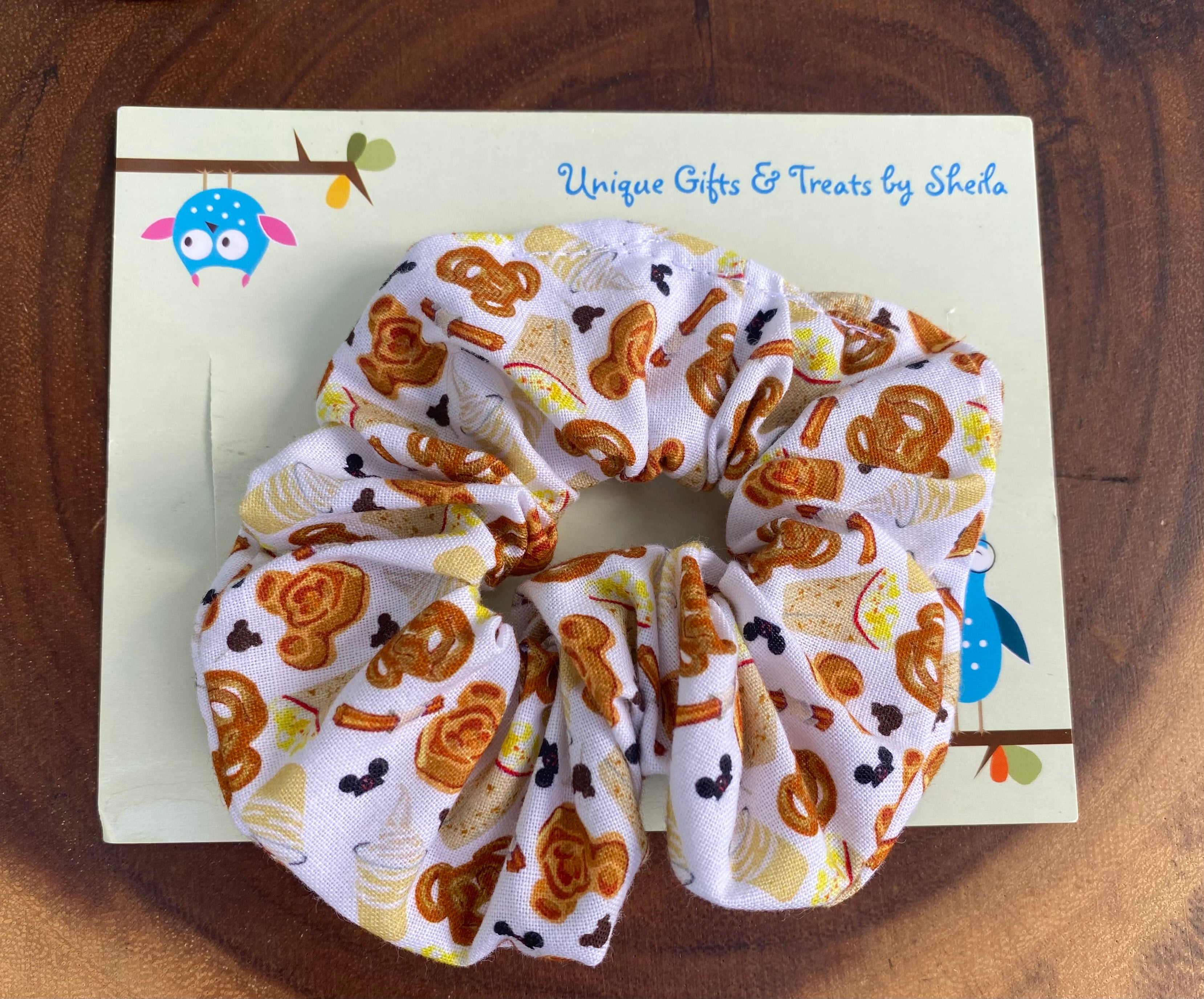 Disney Snacks Scrunchie