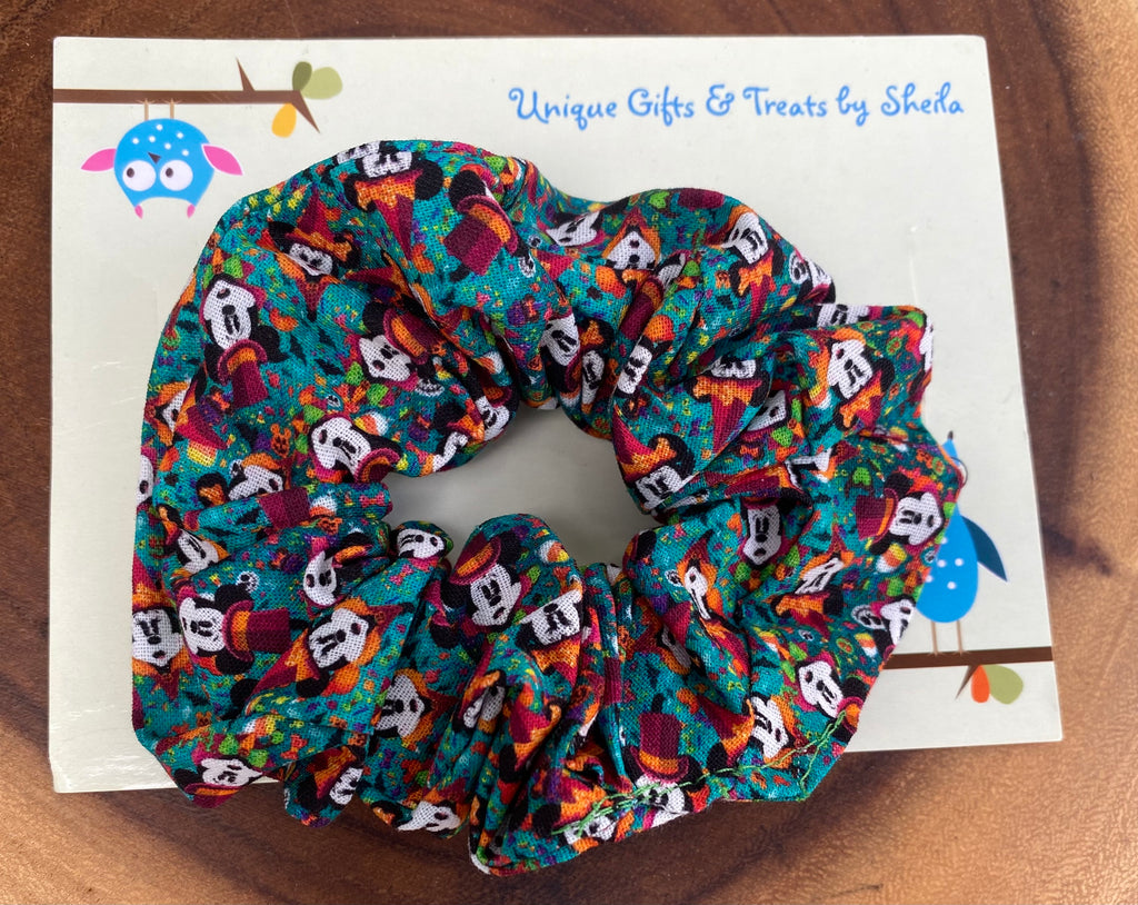 Mickey’s Not So Scary Halloween Party Scrunchie; Witch Minnie Scrunchie