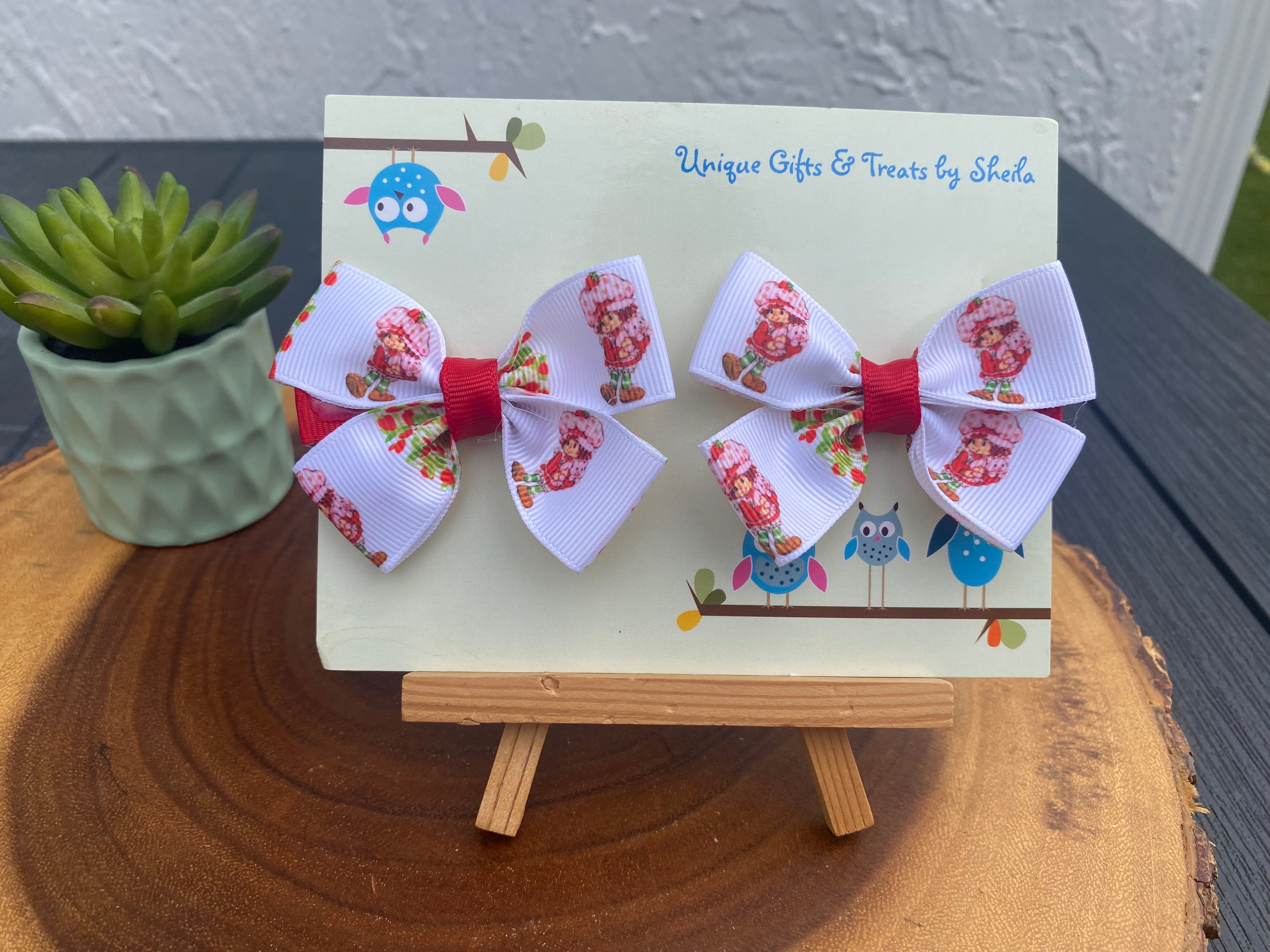 Strawberry Doll Hairbows