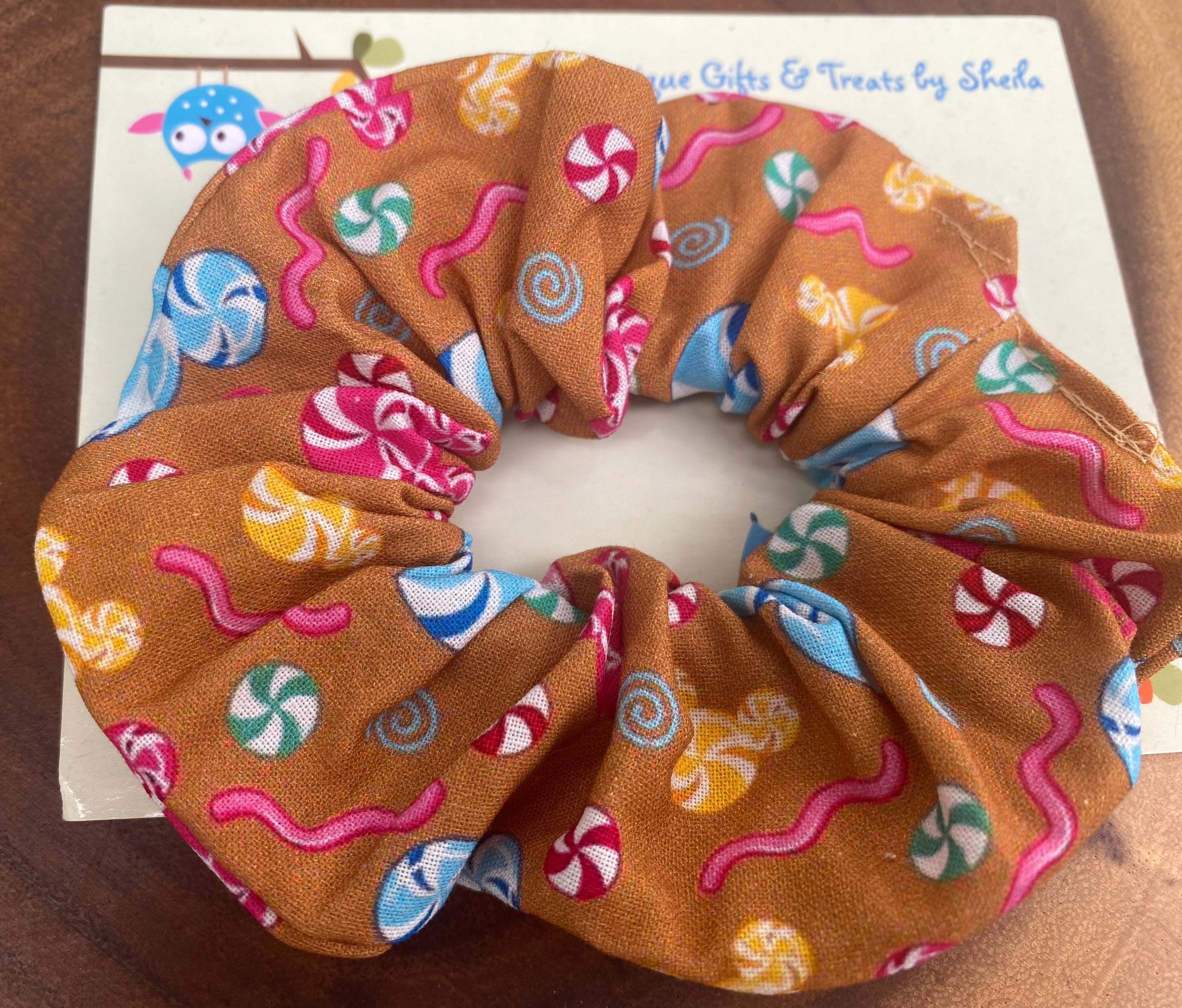 Disney Christmas Candy Scrunchie