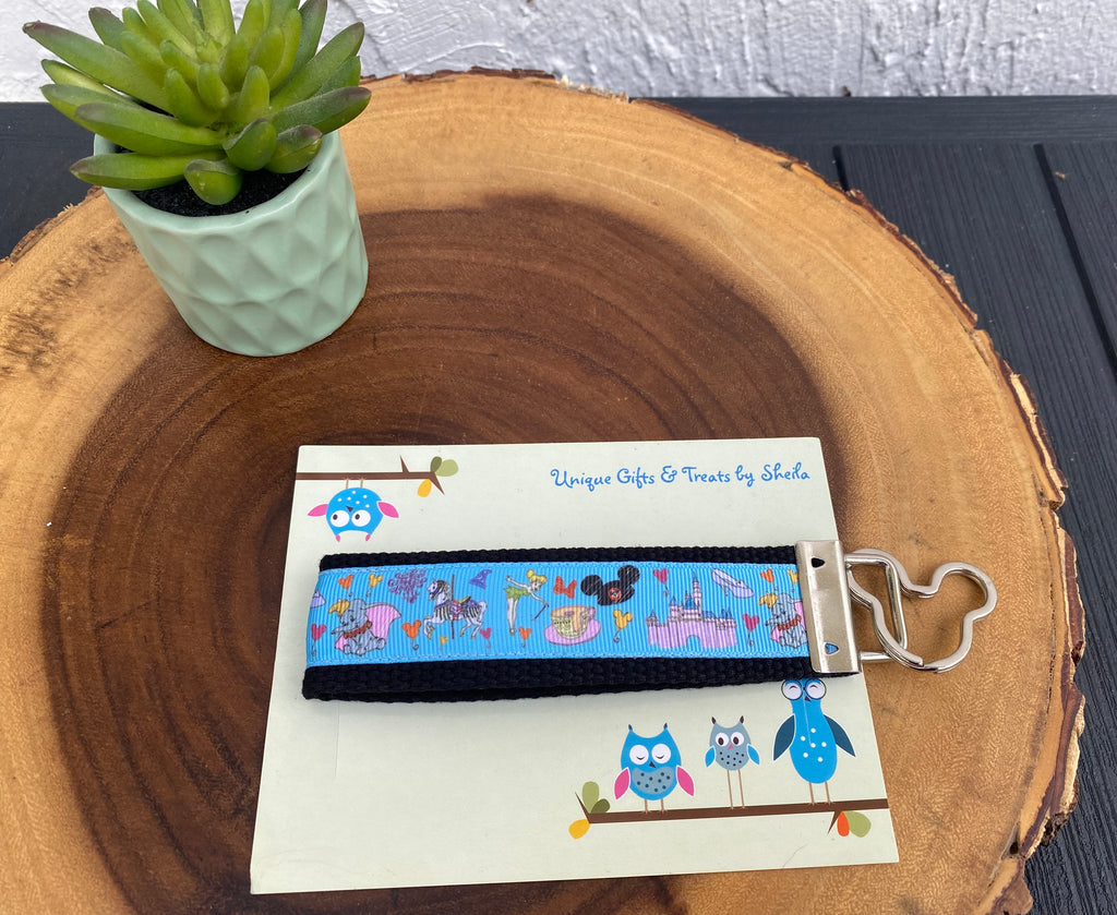 Disney Fantasyland Keychain; Keyfob