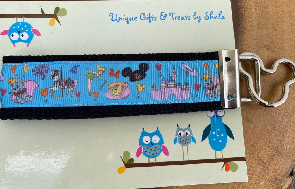Disney Fantasyland Keychain; Keyfob