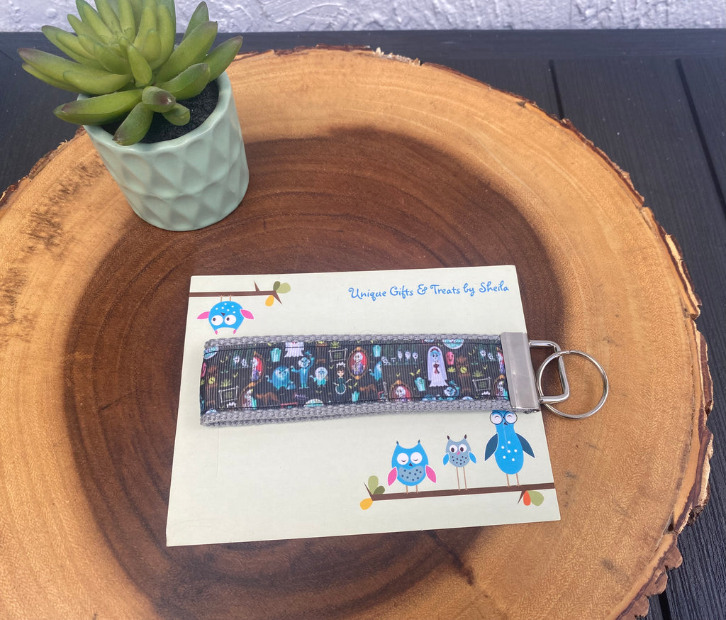 Dooney Inspired Haunted Mansion Keychain;Keyfob