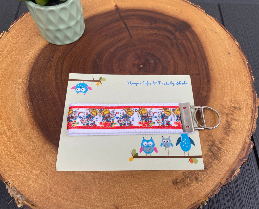 Rainbow Doll Keychain;Keyfob