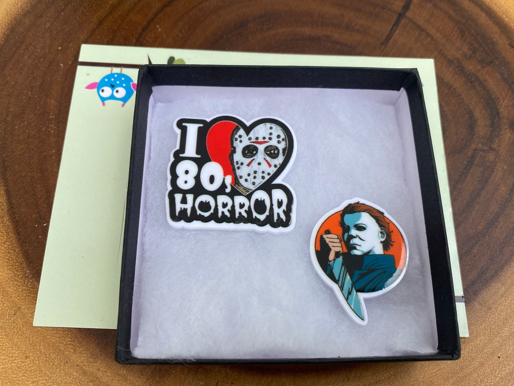 I Love 80’s Horror; Halloween Magnets